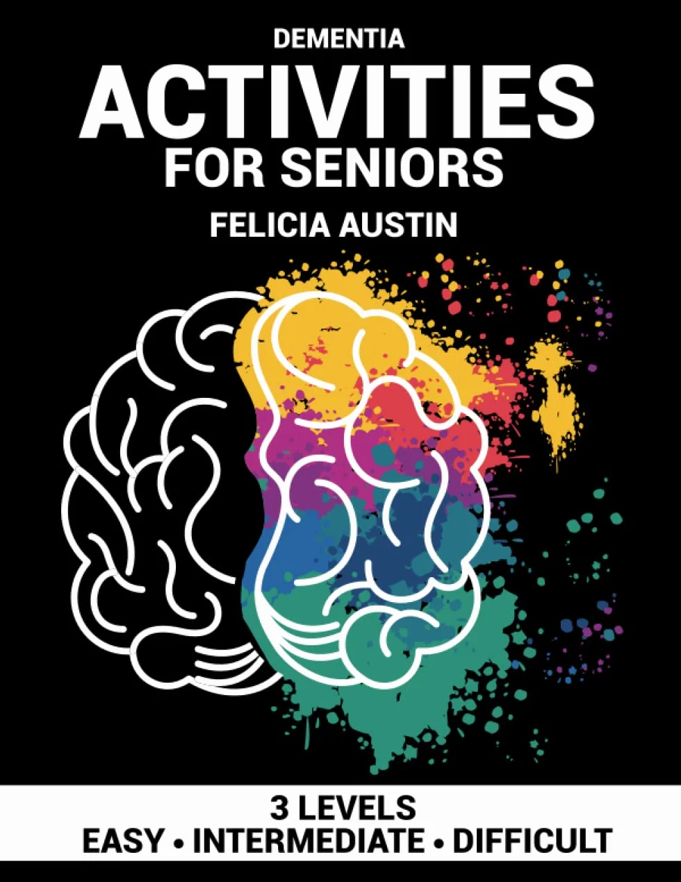 Dementia Activities For Seniors: Puzzles for People with Dementia, Large-Print.