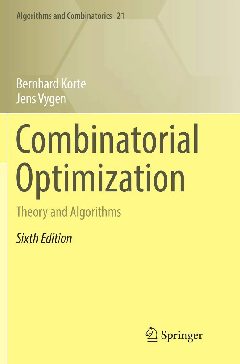 Combinatorial Optimization: Theory and Algorithms: 21
