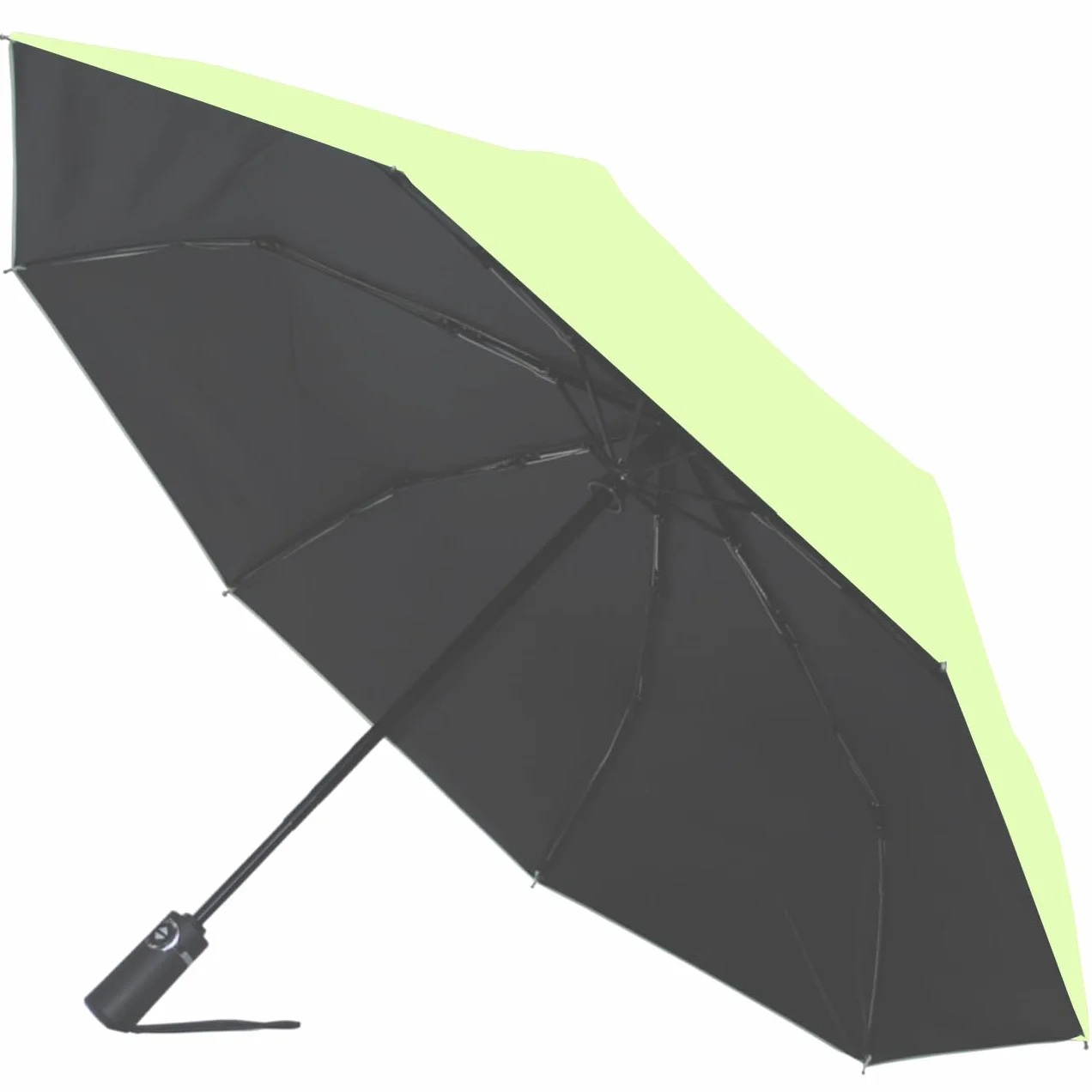COLLAR AND CUFFS LONDON - 2 w 1 - DUAL PURPOSE - Parasol przeciwsłoneczny blokujący promieniowanie UV - wodoodporny na deszcz - wiatroszczelny 50 km/h - małe, mocne składanie, automatyczne otwieranie