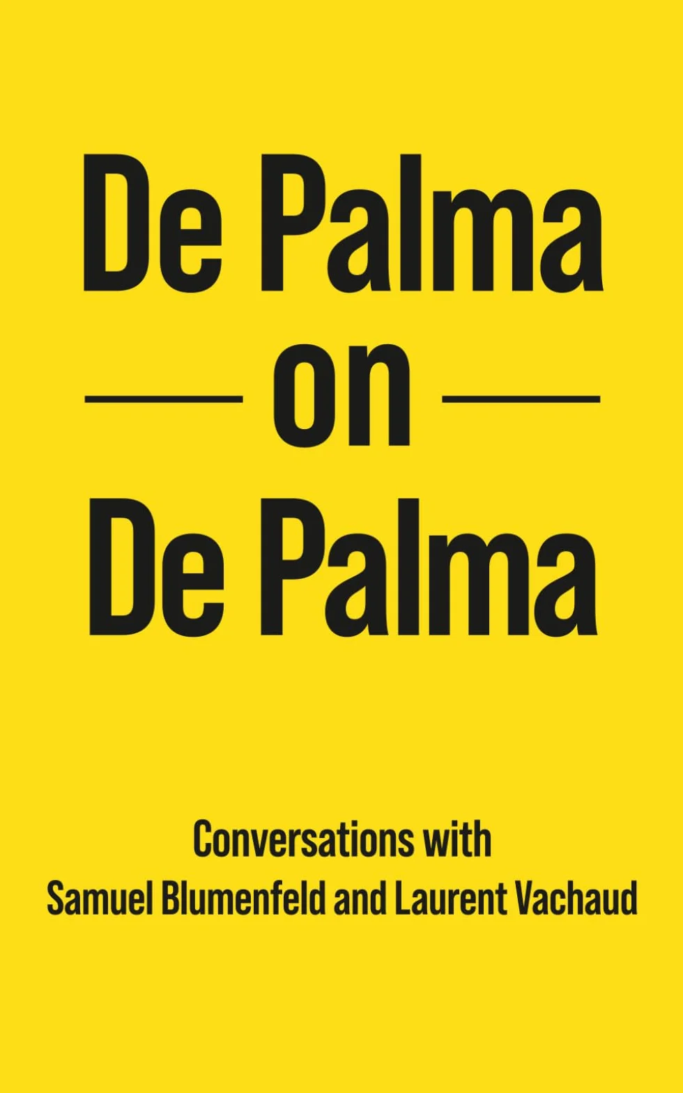 De Palma on De Palma