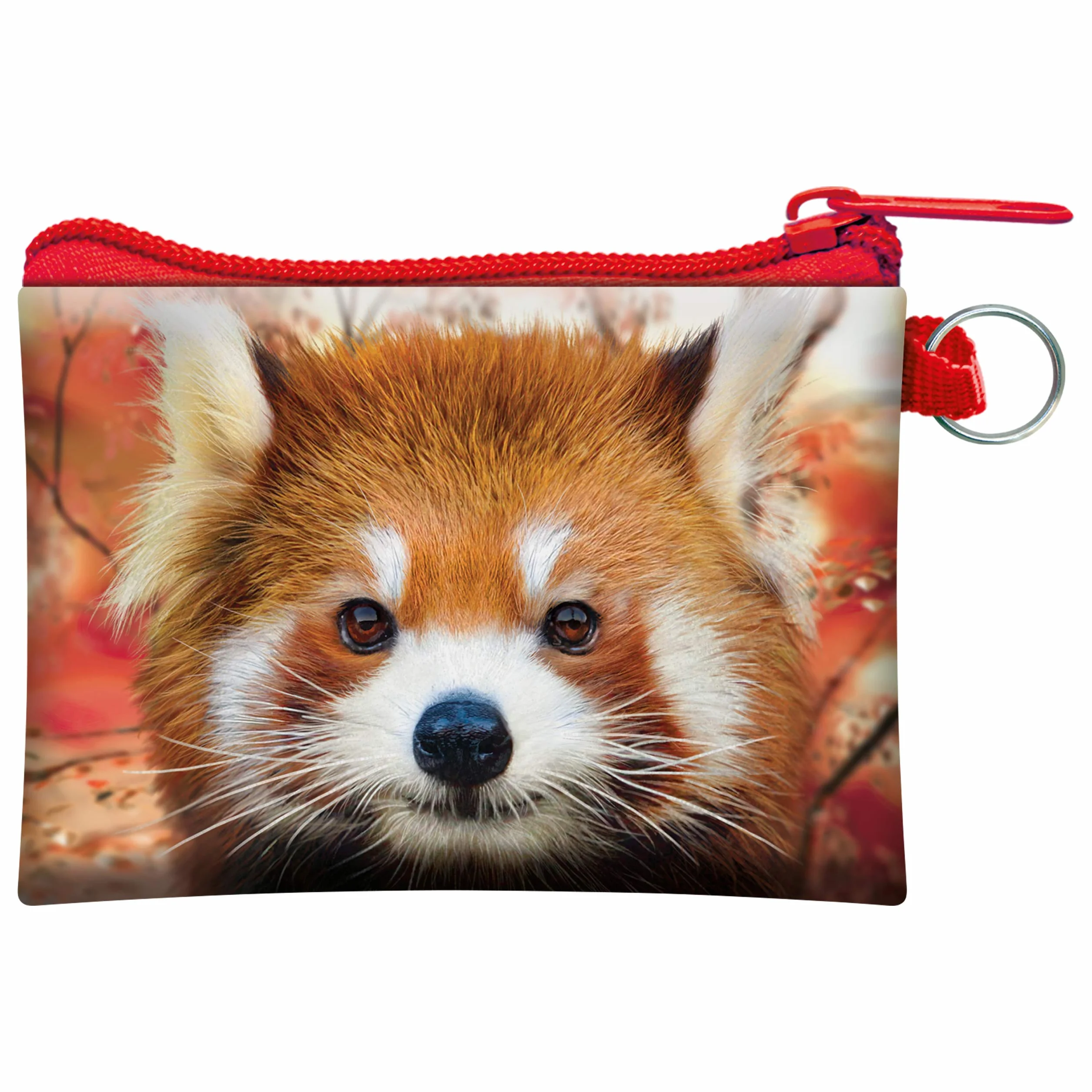3D Live Life Baby Red Panda portmonetka 10 cm, wielokolorowa (wielokolorowa)