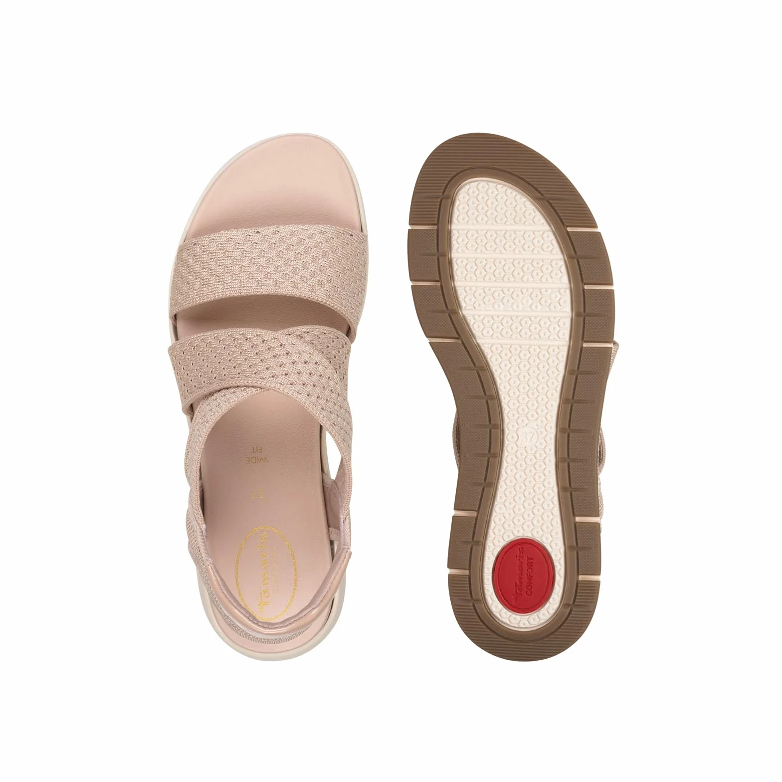 Tamaris Kobiety Tamaris Comfort Damen Keilsandale Tc VeganSandał na koturnie