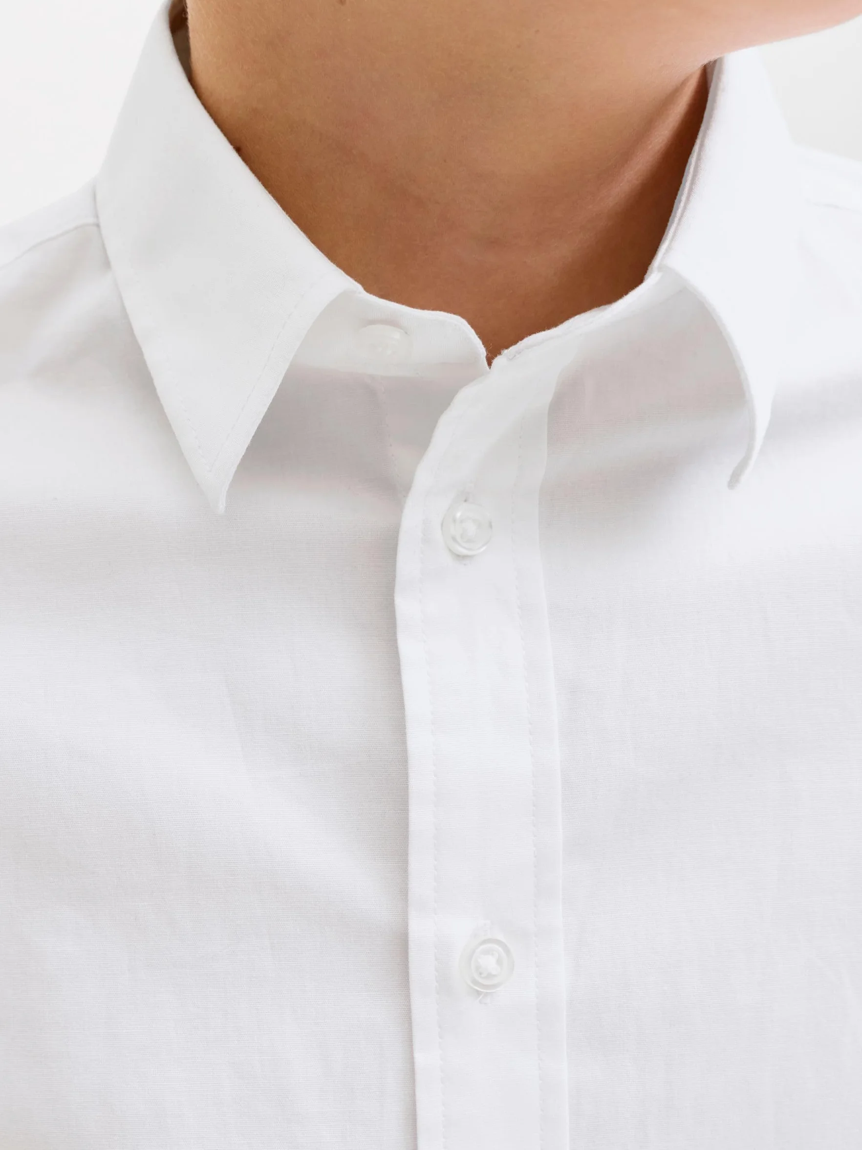 JACK & JONES Dziecięca koszula chłopięca, biały, 140