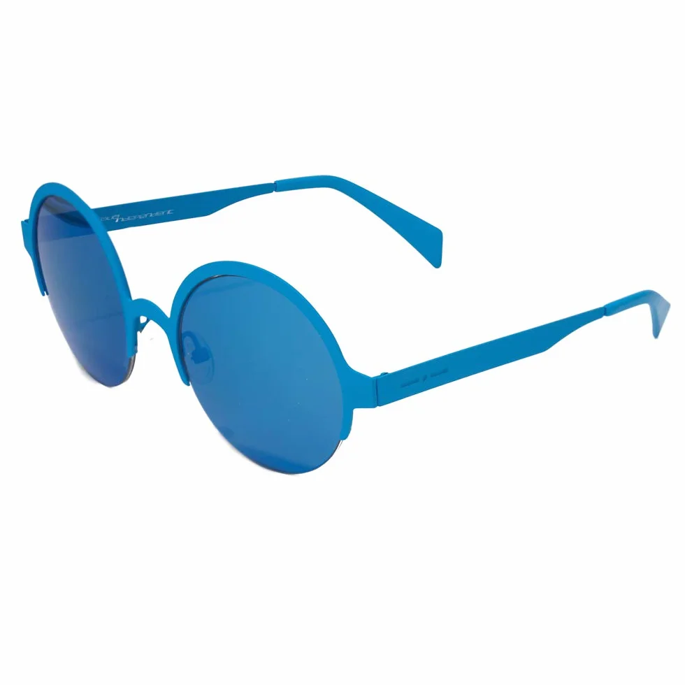 Italia Independent Unisex 0027-027-000 okulary przeciwsłoneczne, niebieskie (Azul), 51