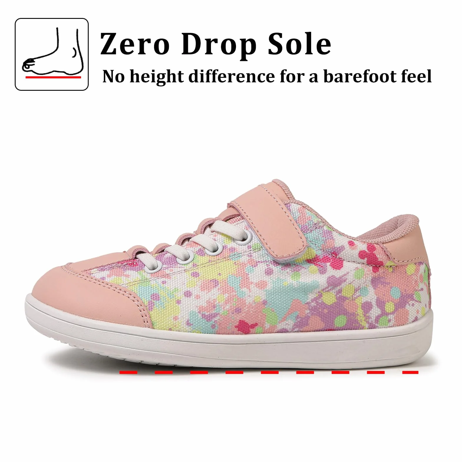 AONEGOLD Dziecięce buty do chodzenia boso, dla chłopców i dziewczynek, szerokie, minimalistyczne, oddychające, lekkie buty trekkingowe, outdoorowe, boso, antypoślizgowe, do biegania w terenie, rozm