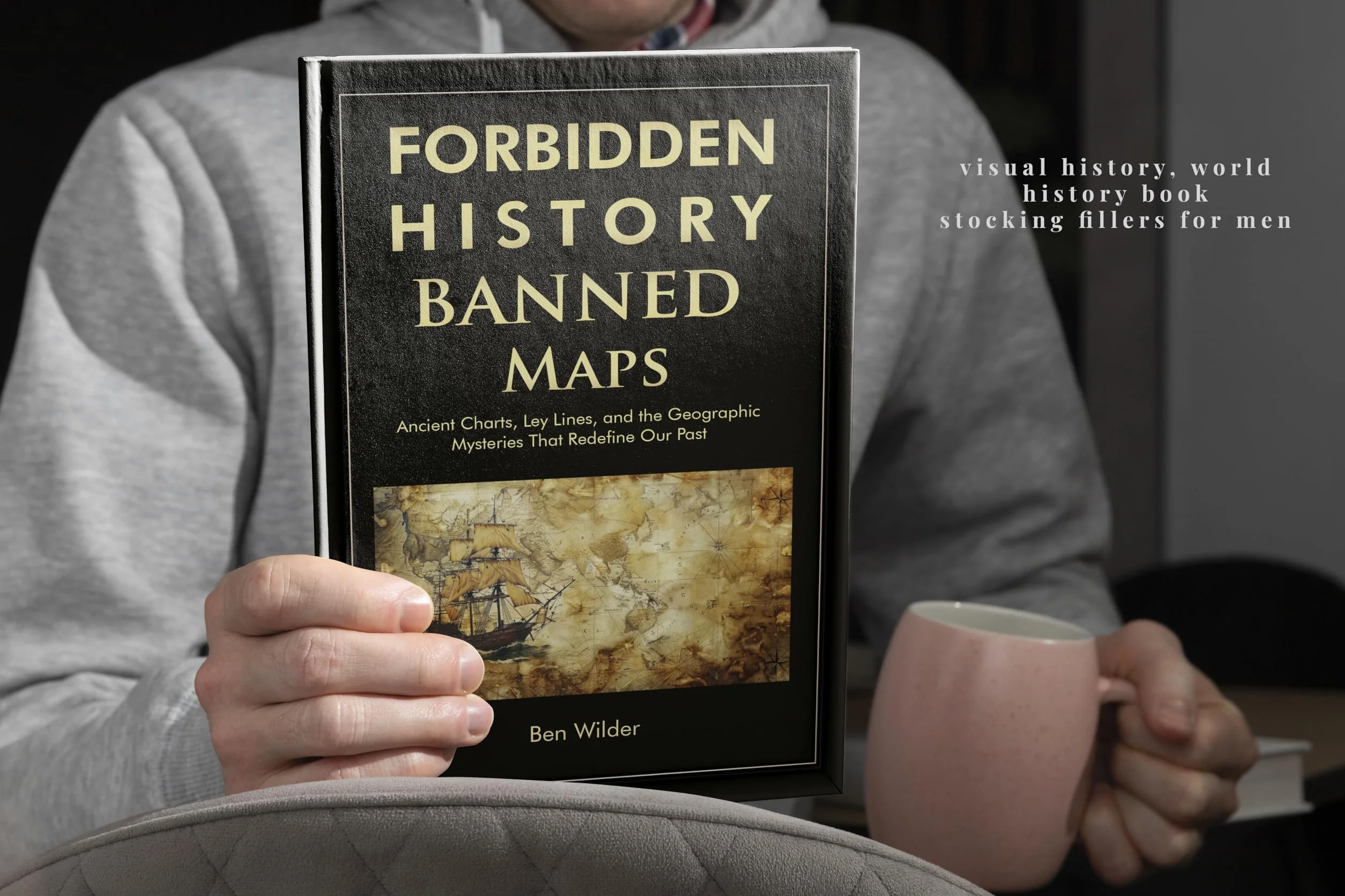 Forbidden History Banned Maps: Ancient Charts, Ley Lines, and the Geographic Mysteries That Redefine Our Past - A Captivating Visual History Gift and Trivia Book for Adults and Men: 1