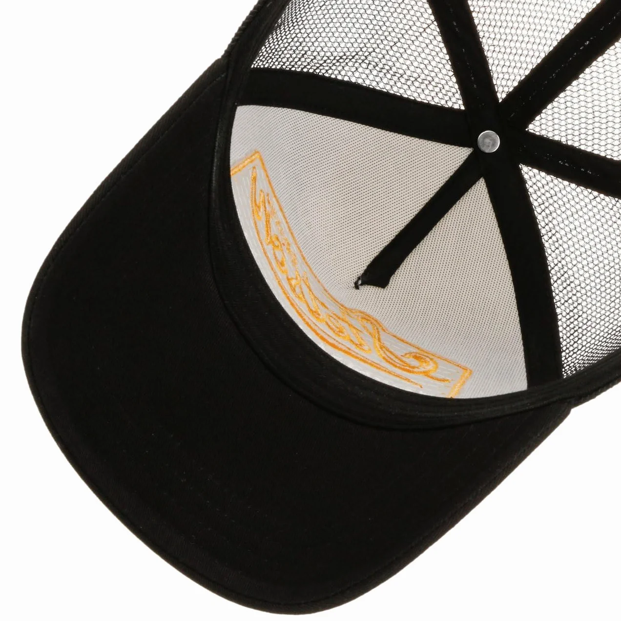 Stetson Czapka American Heritage TruckerKobiety/Mężczyźni - z meshu baseball cap snapback Snapback, daszkiem wiosna-lato jesień-zima Lato - One Size czarny