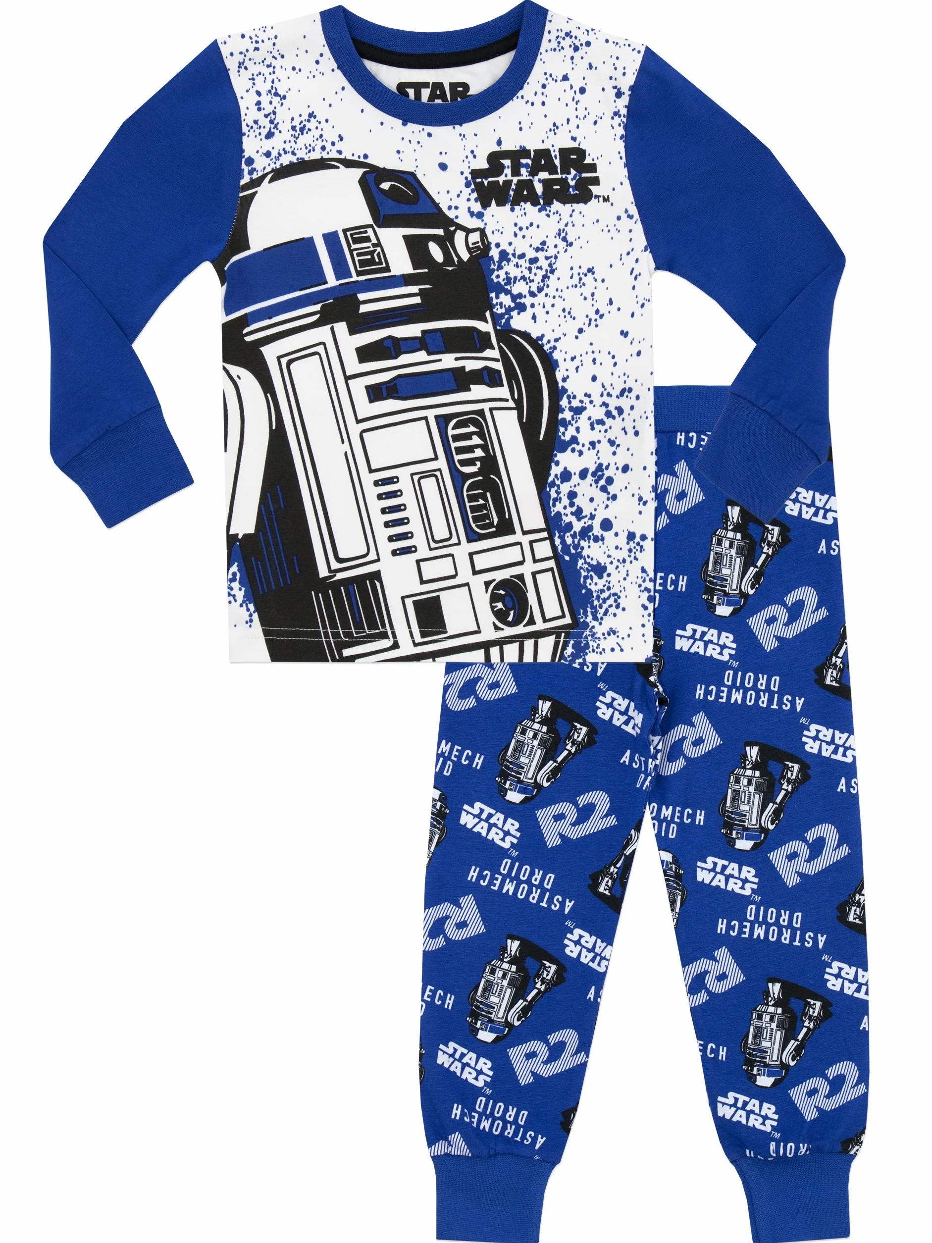 Star Wars Piżama chłopięca R2D2 - Slim Fit