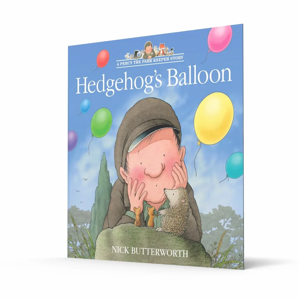 Hedgehog’s Balloon: A funny illustrated children’s picture book about Percy the Park Keeper from the bestselling creator of One Snowy Night