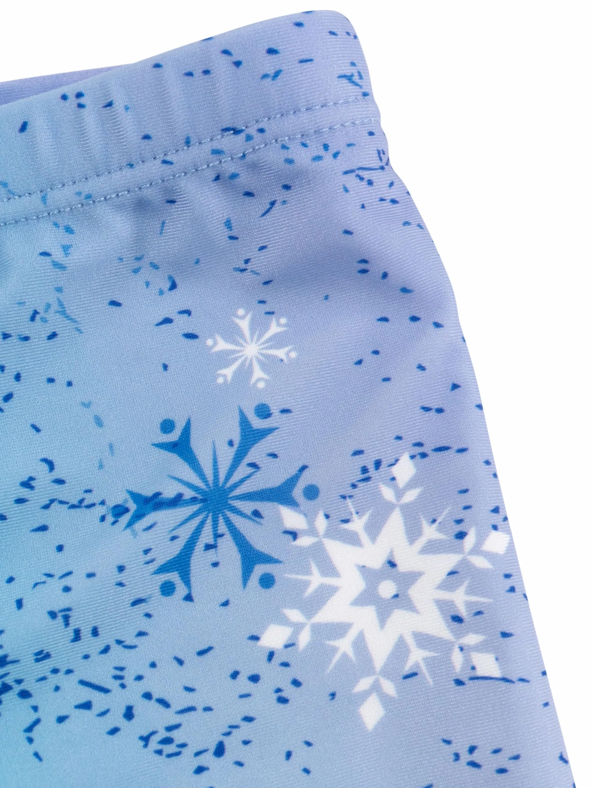 United Labels Disney Królowa Lodu kostium kąpielowy dwuczęściowy, ochrona UV 50, dla dziewcząt, ELSA, niebieski, moda kąpielowa dla dzieci z koszulką i kąpielówkami, strój kąpielowy