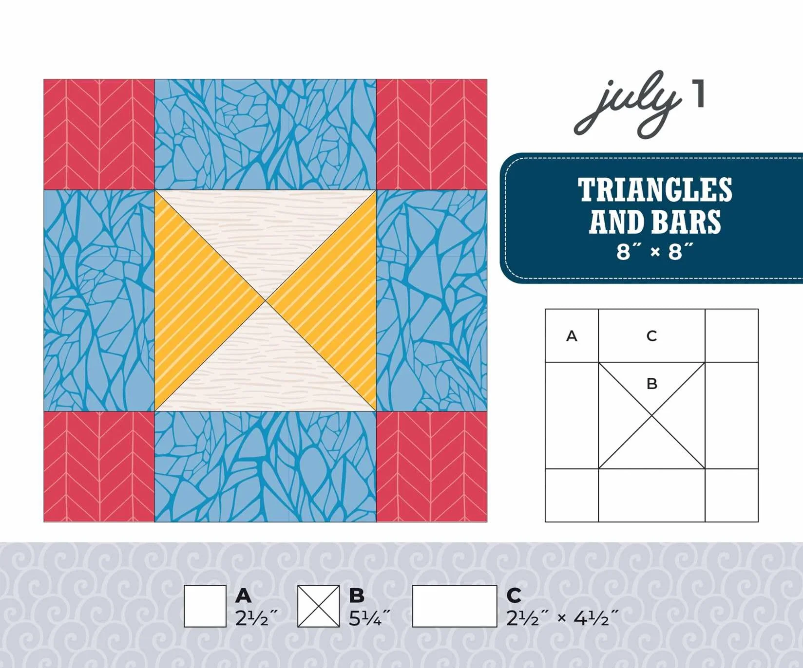 Quilter's New Perpetual Block-A-Day Calendar