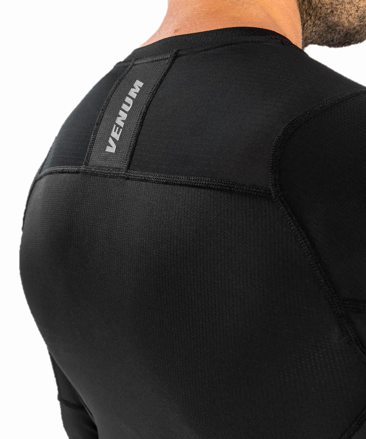 Venum Men's Standard G-Fit Air Rashguards Longsleeve-Black