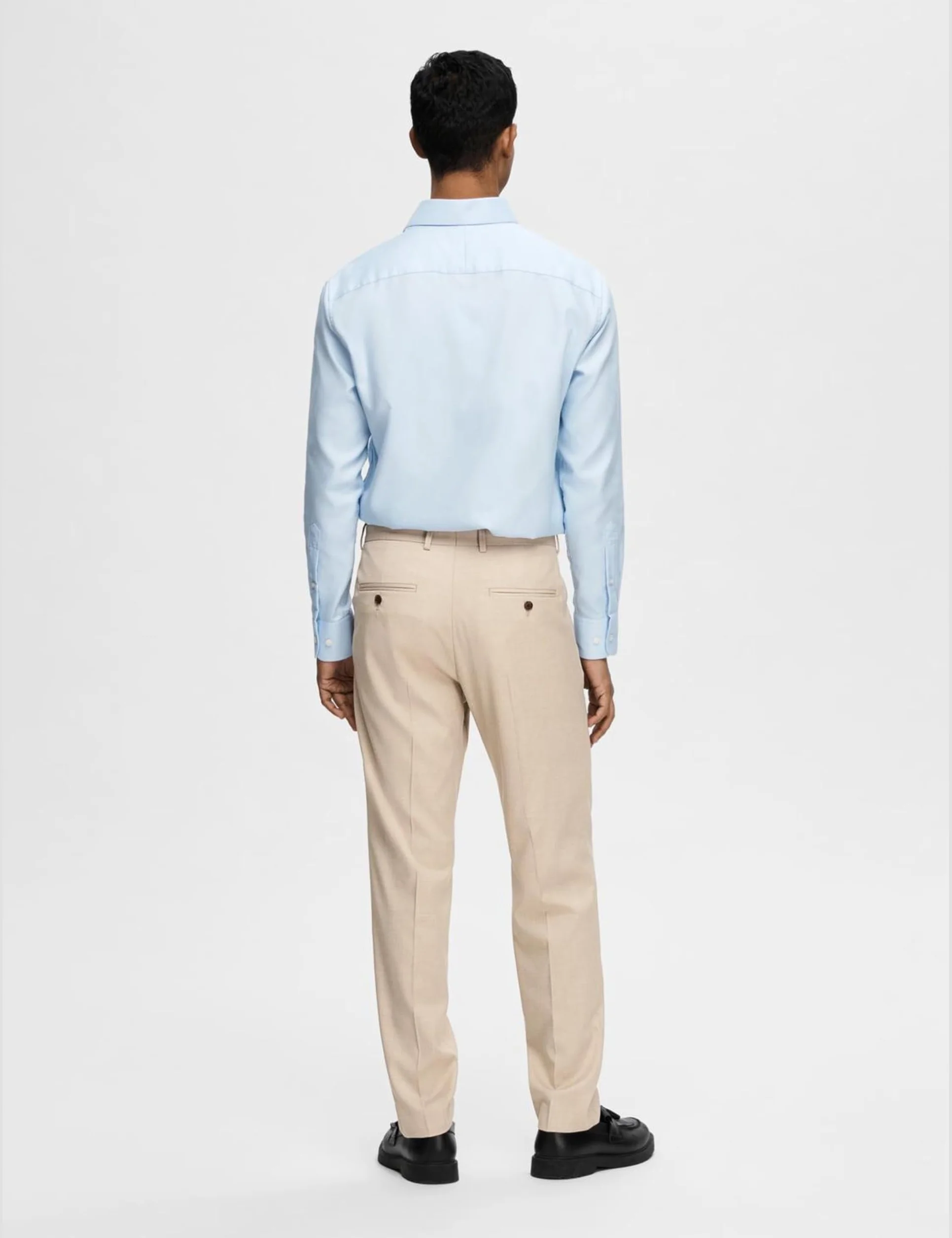 SELECTED HOMME Slhslim-cedric Structure Trs Noos - Garnitur — spodnie Mężczyźni