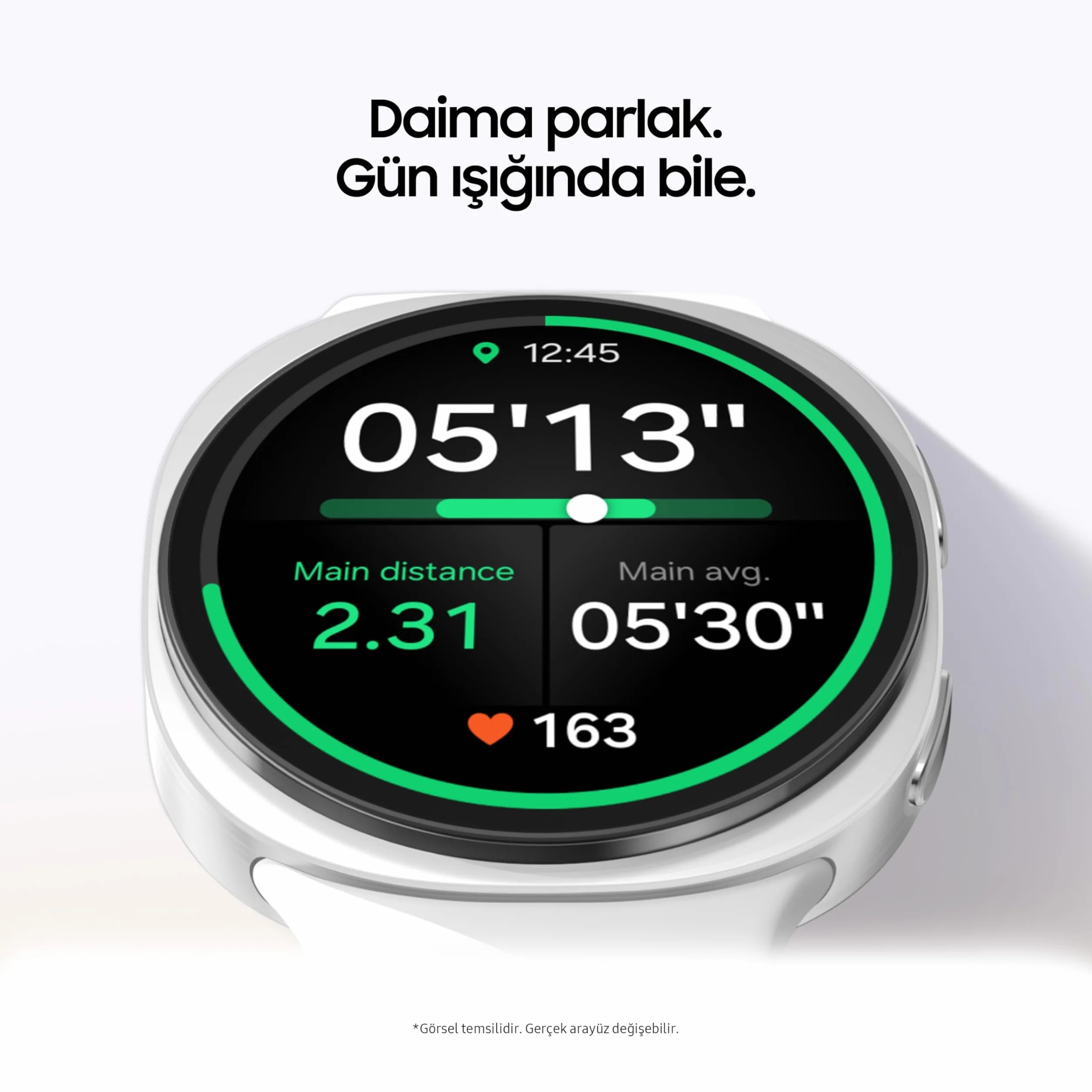 Samsung Galaxy Watch 8 srebrny, Bluetooth, 40 mm Smart Watch (Samsung Turkey Guaranteed)