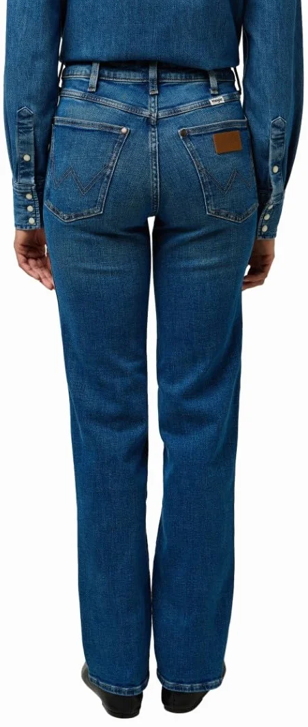 Wrangler Straight - Dżins Kobiety