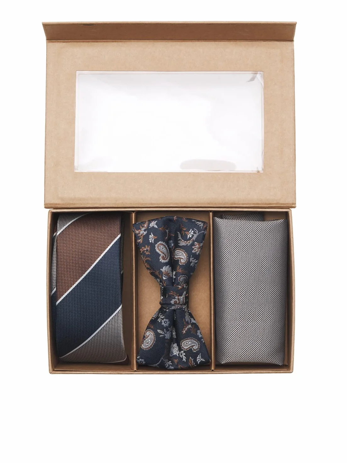 JACK & JONES Jacchico Giftbox muszka, rdzawa, rozmiar uniwersalny, rdza, jeden rozmiar