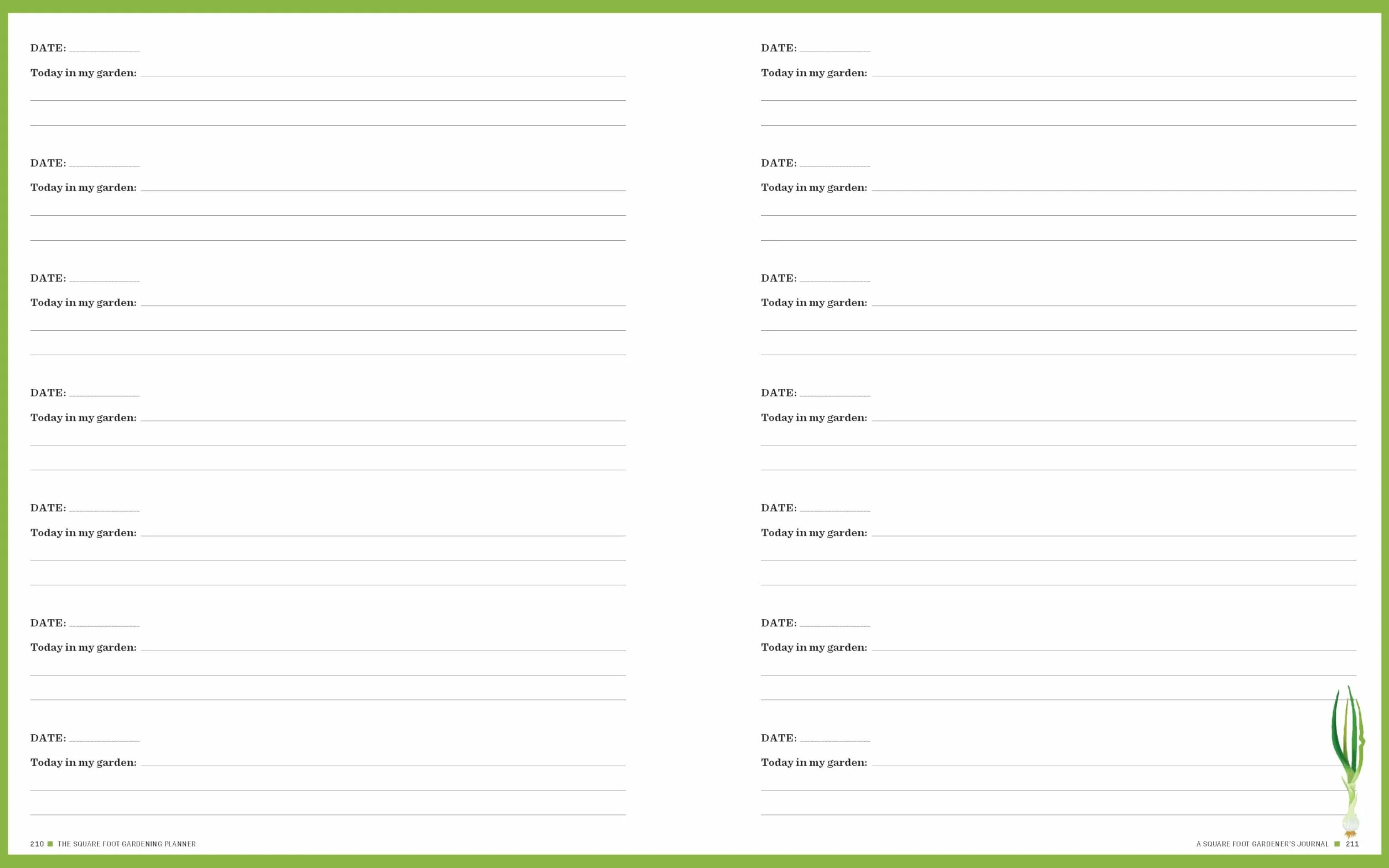 The Square Foot Gardening Planner: A 3-Year Journal for Recording the Planning, Planting, and Care of Your Square Foot Garden