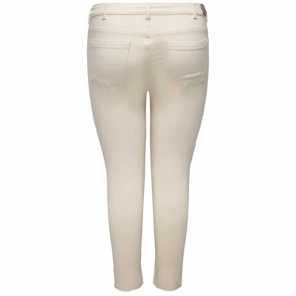 ONLY Carmakoma Carwilly Reg Ank Raw Sk Dnm Dot019 Noos - spodnie jeansowe Kobiety