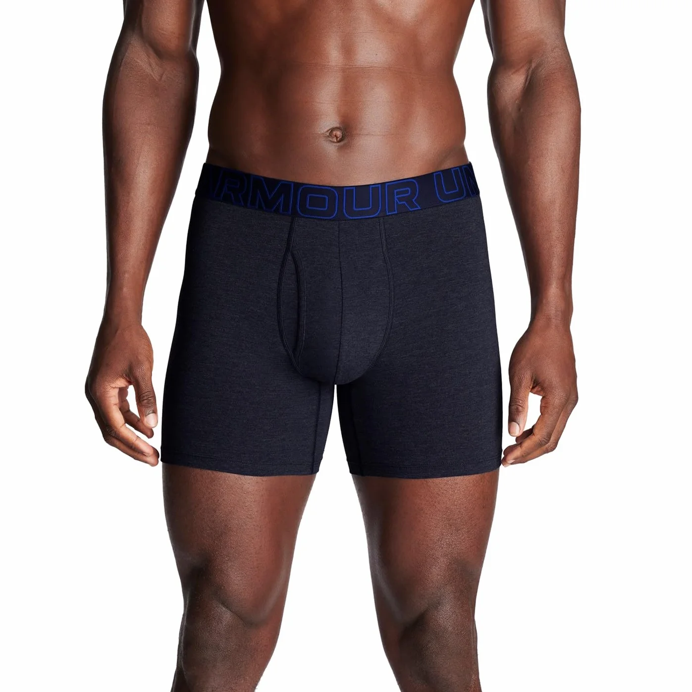 Under Armour Męskie bawełniane bokserki 3-pak, Granatowy/stalowy/królewski, M