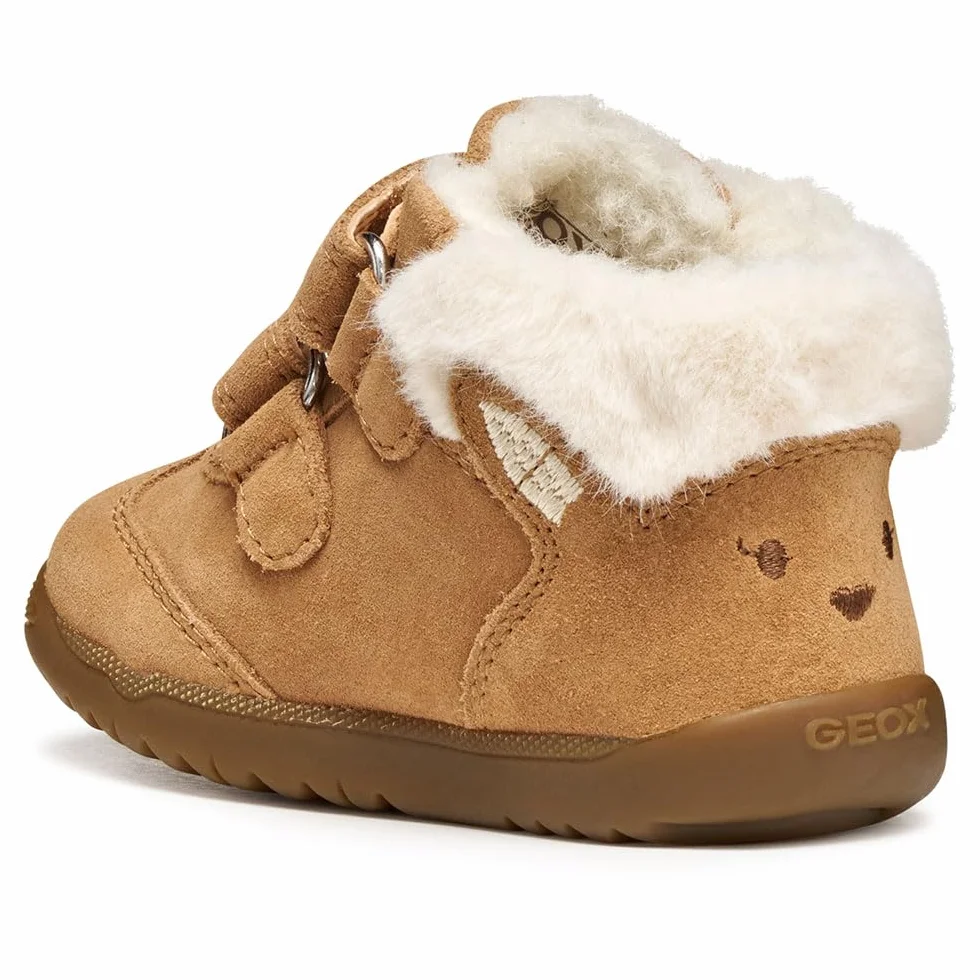 Geox Niemowlęta - dziewczynki B Macchia GirlButy First Walker Shoe