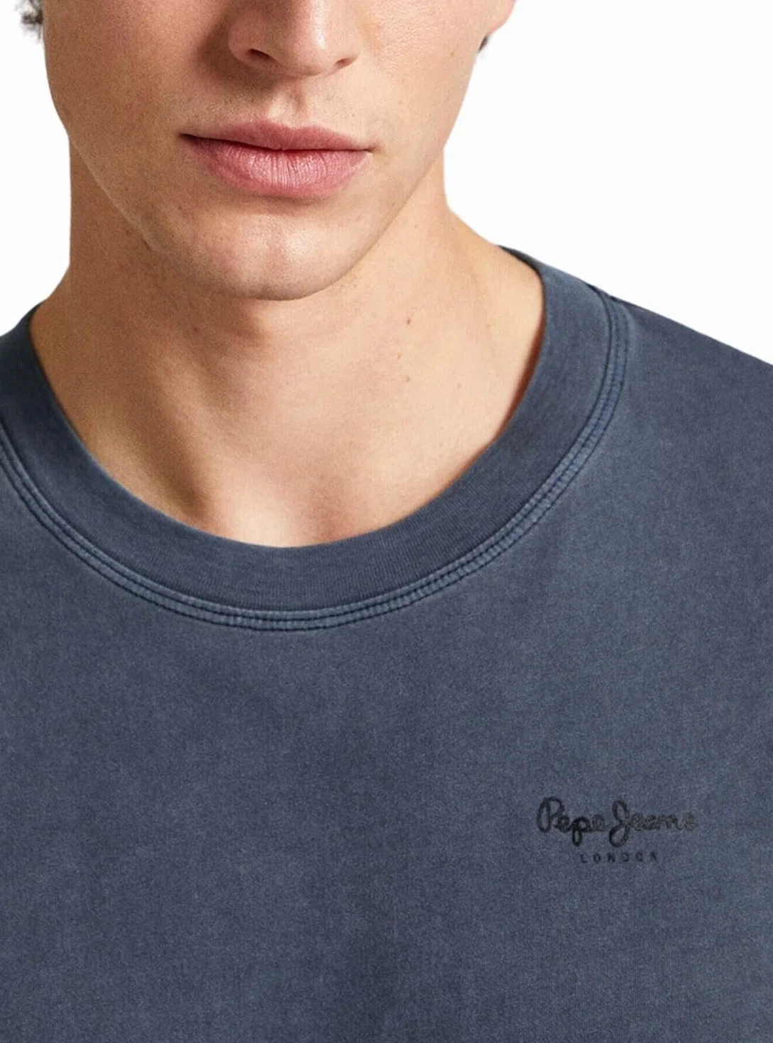 Pepe Jeans Męska koszulka Jacko, Niebieski (Dulwich), L