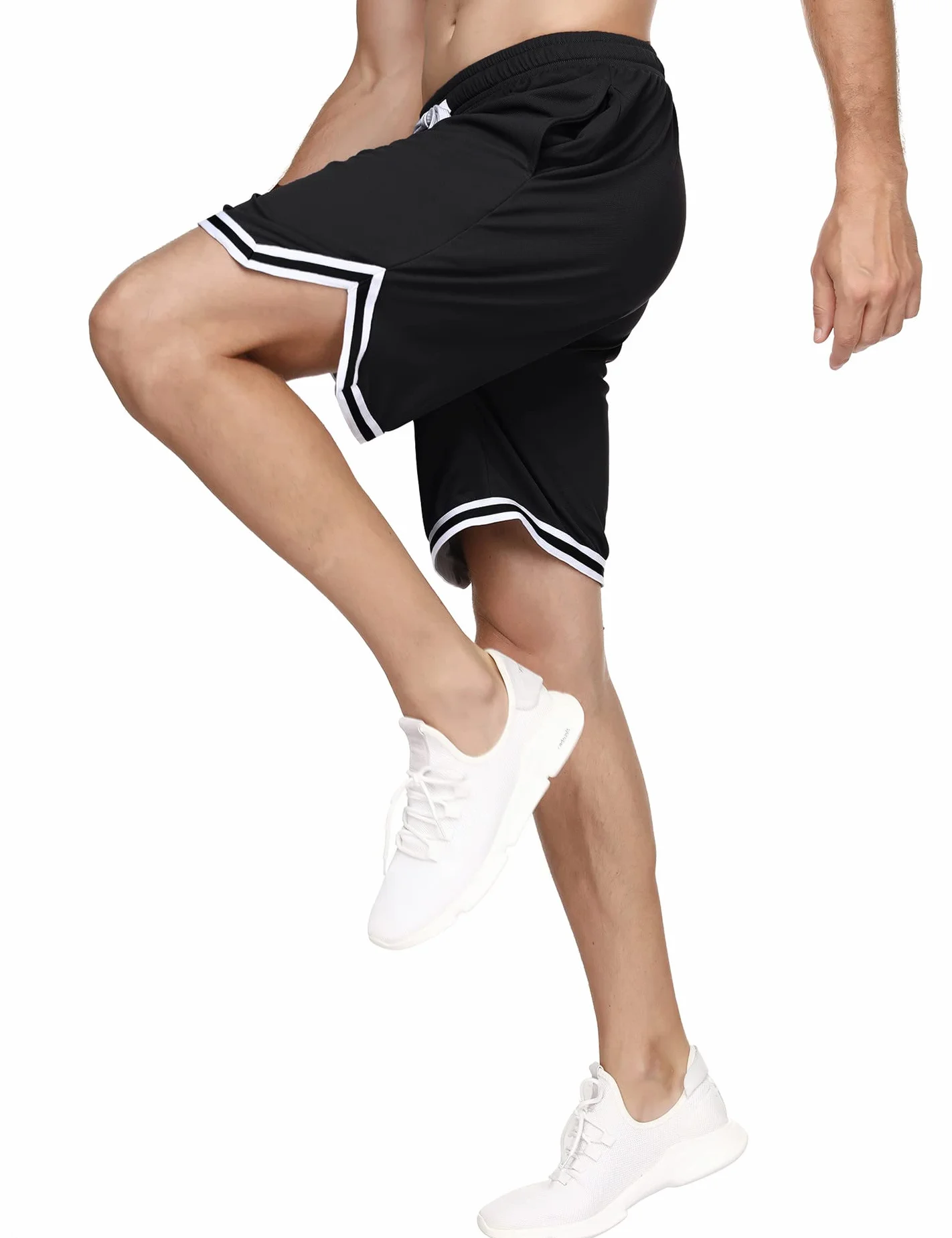 Litherday Męskie spodenki sportowe bawełniane spodnie sportowe męskie letnie wygodne spodenki do piłki nożnej męskie do biegania oddychające spodenki do ćwiczeń S-XXL