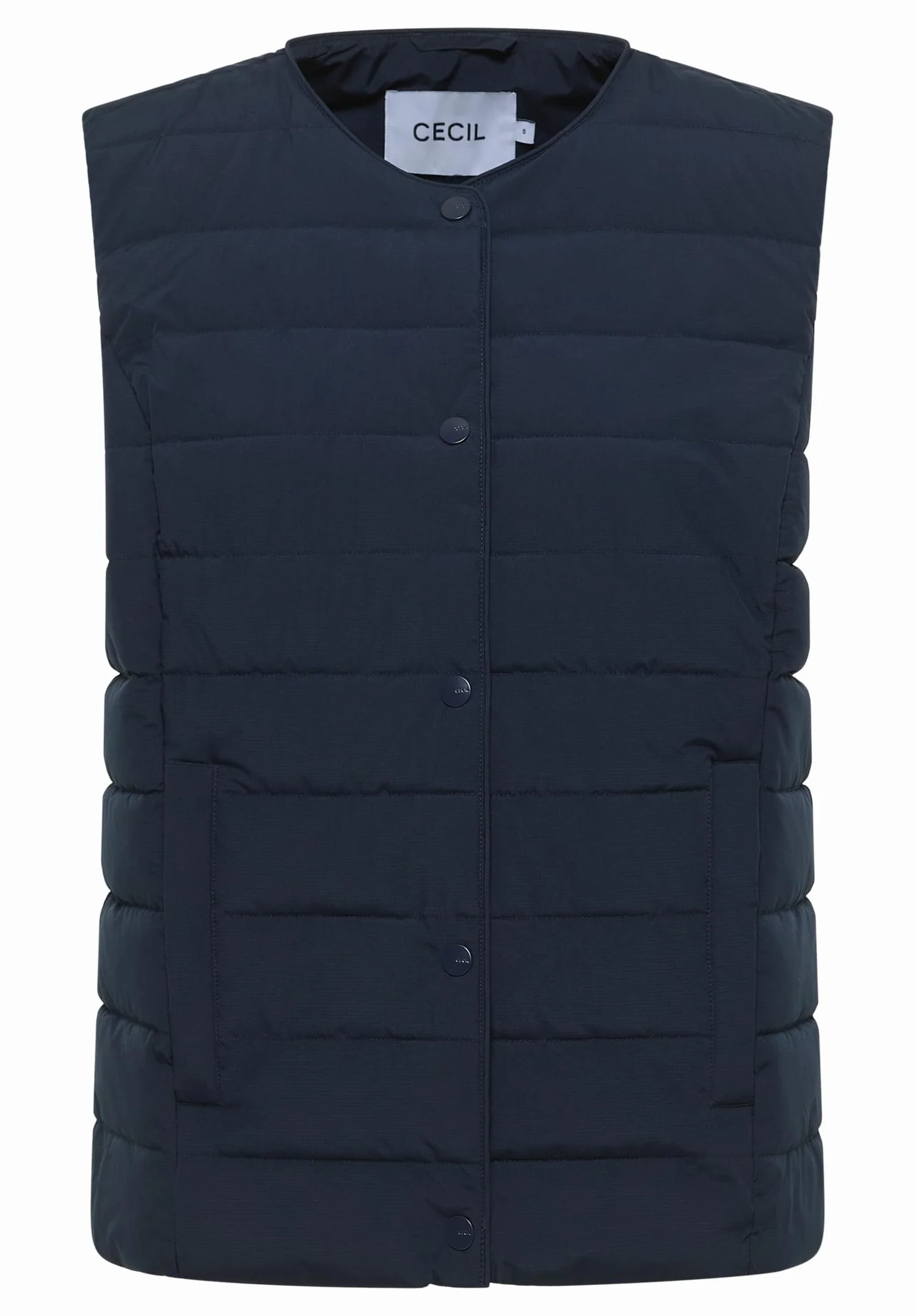 Cecil Kamizelka damska, Dark Navy Blue, M