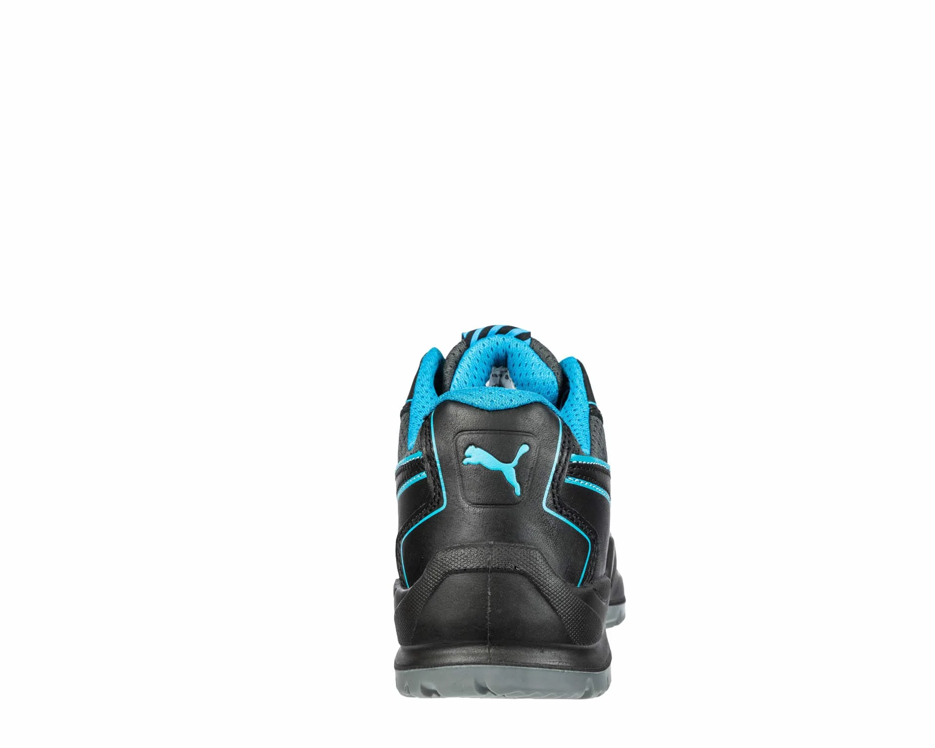 Puma 644120.40 damskie buty ochronne "Niobe Blue" Low S3 ESD SRC, rozmiar 40, czarne/jasnoniebieskie