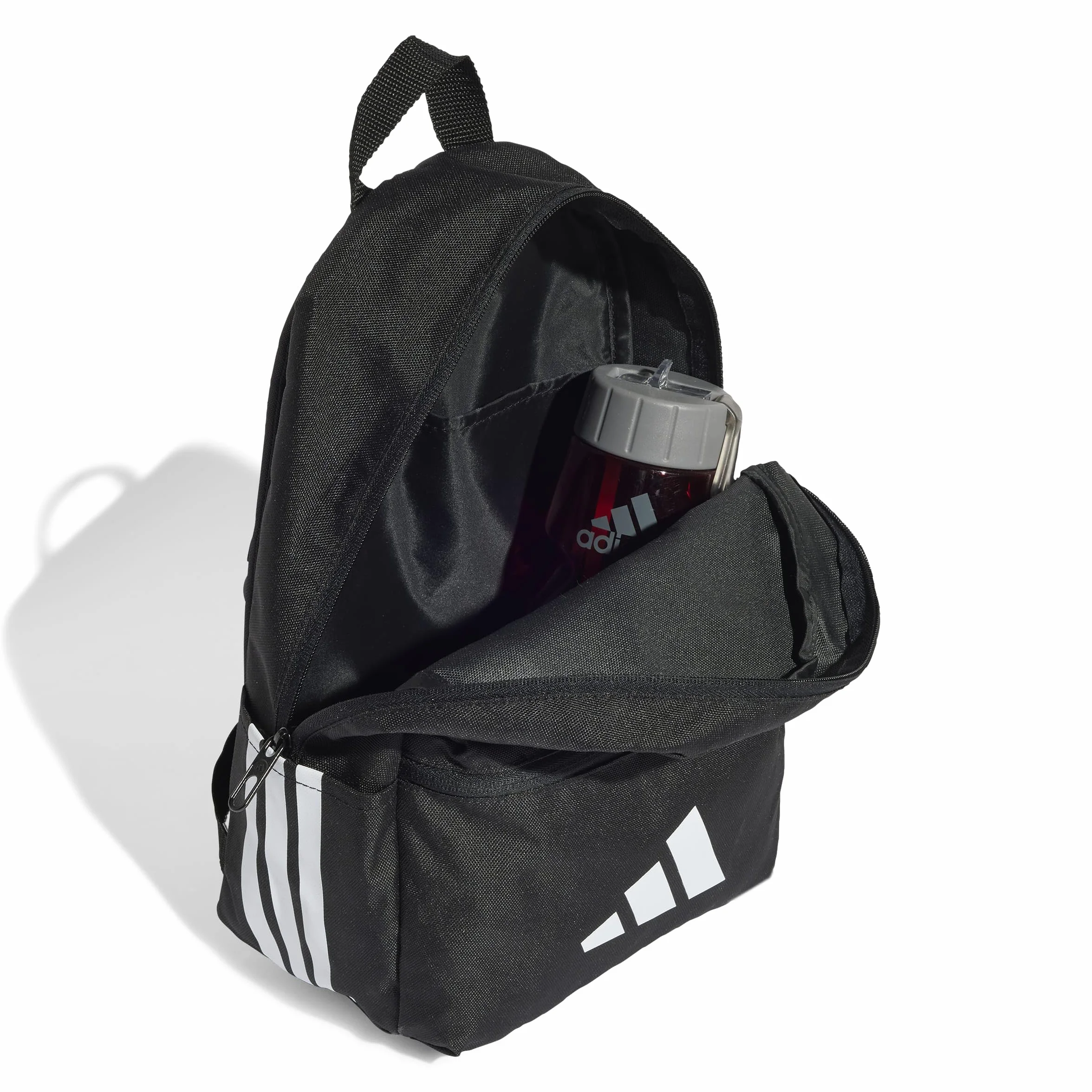 adidas Uniseks - dzieci Little Kids Logo Backpack, Black, One Size