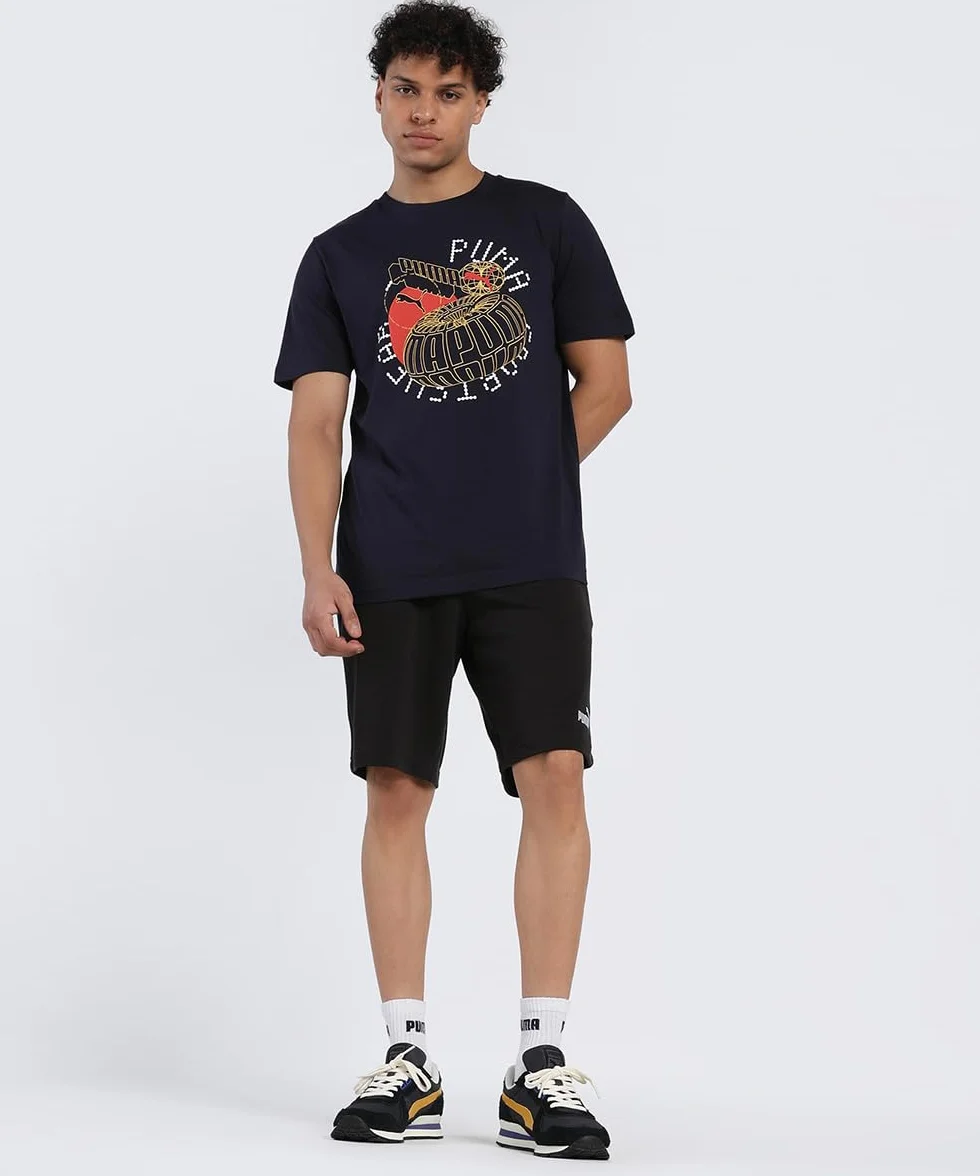 PUMA Ess No. 1 Logo Shorts 10" - Szorty z dzianiny Mężczyźni