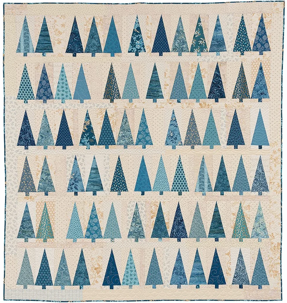 A Season in Blue: 16 Quilt Patterns and a Cozy Cabin Full of Inspiration