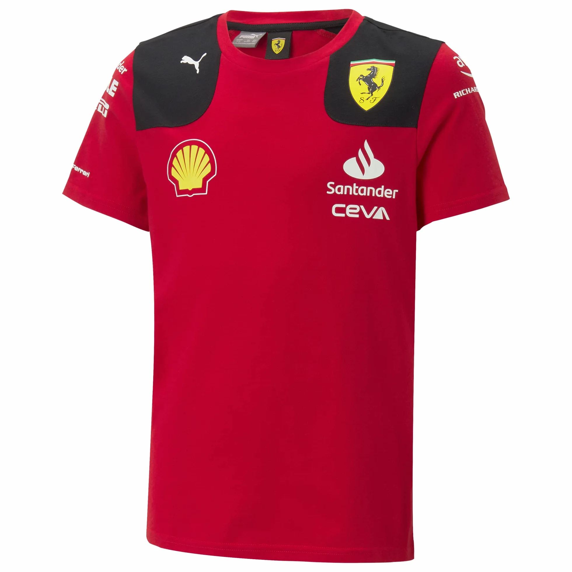 PUMA Scuderia Ferrari - Koszulka dla dzieci 2023