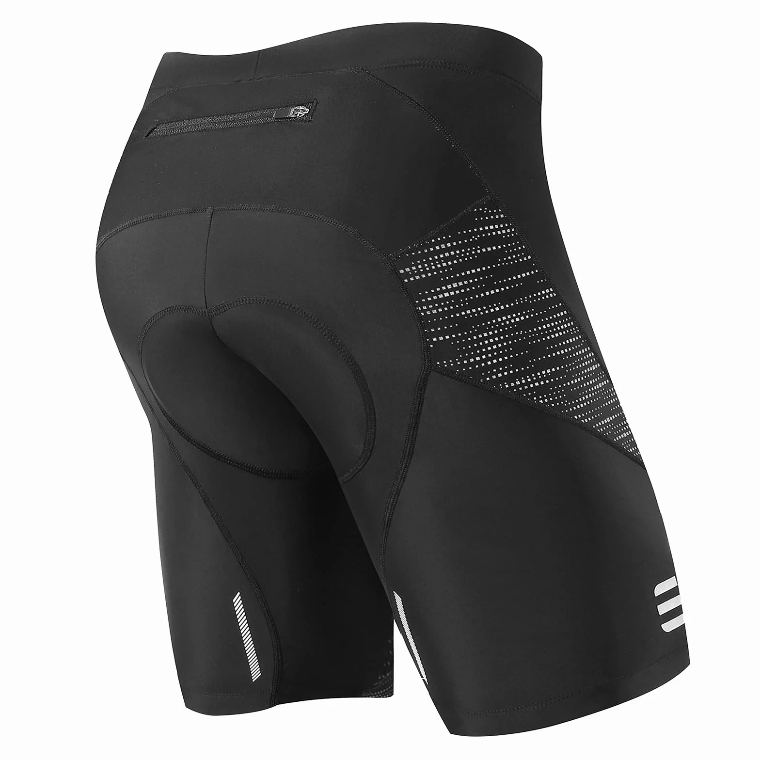 NOOYME Męskie szybkoschnące spodenki rowerowe z kieszenią, lekkie spodenki rowerowe MTB z elastycznej tkaniny, do jazdy na rowerze
