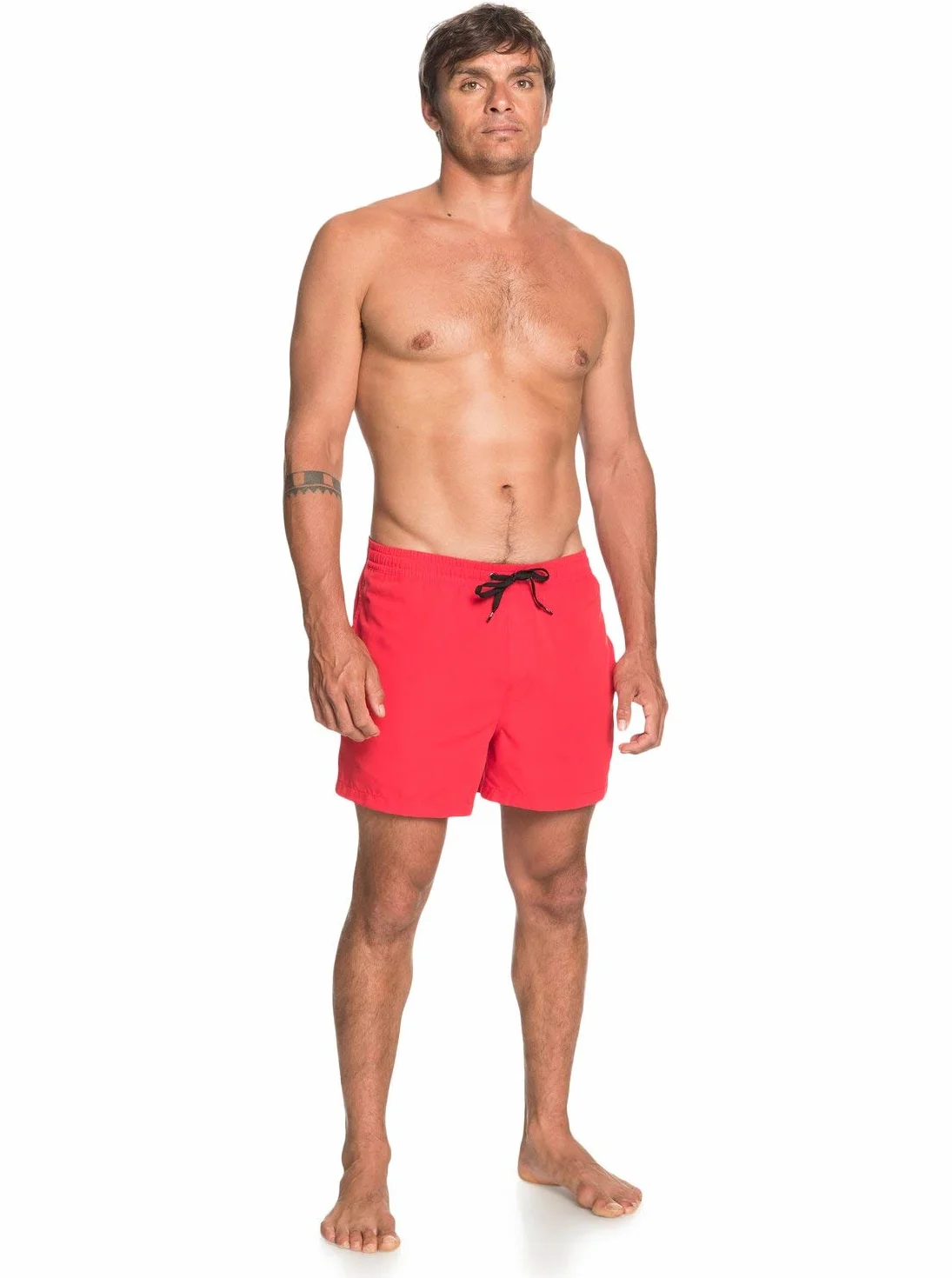 Quiksilver - Everyday Volley 15" Jam/Volley dla mężczyzn - High Risk Red - XXL