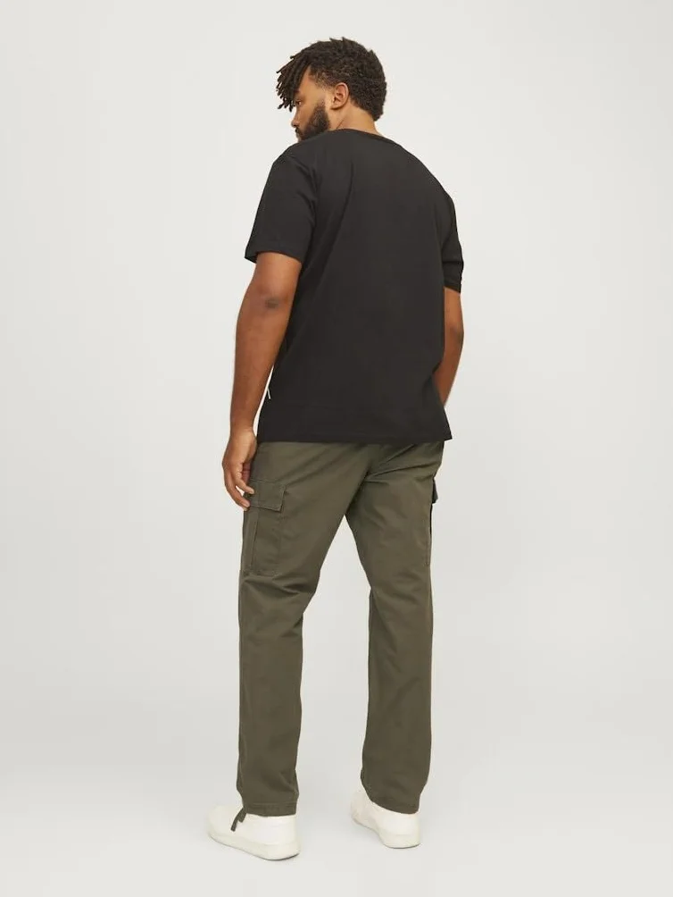 JACK&JONES PLUS Jpstkane Jjbarkley Cargo Pant Noos Pls - bojówki Mężczyźni