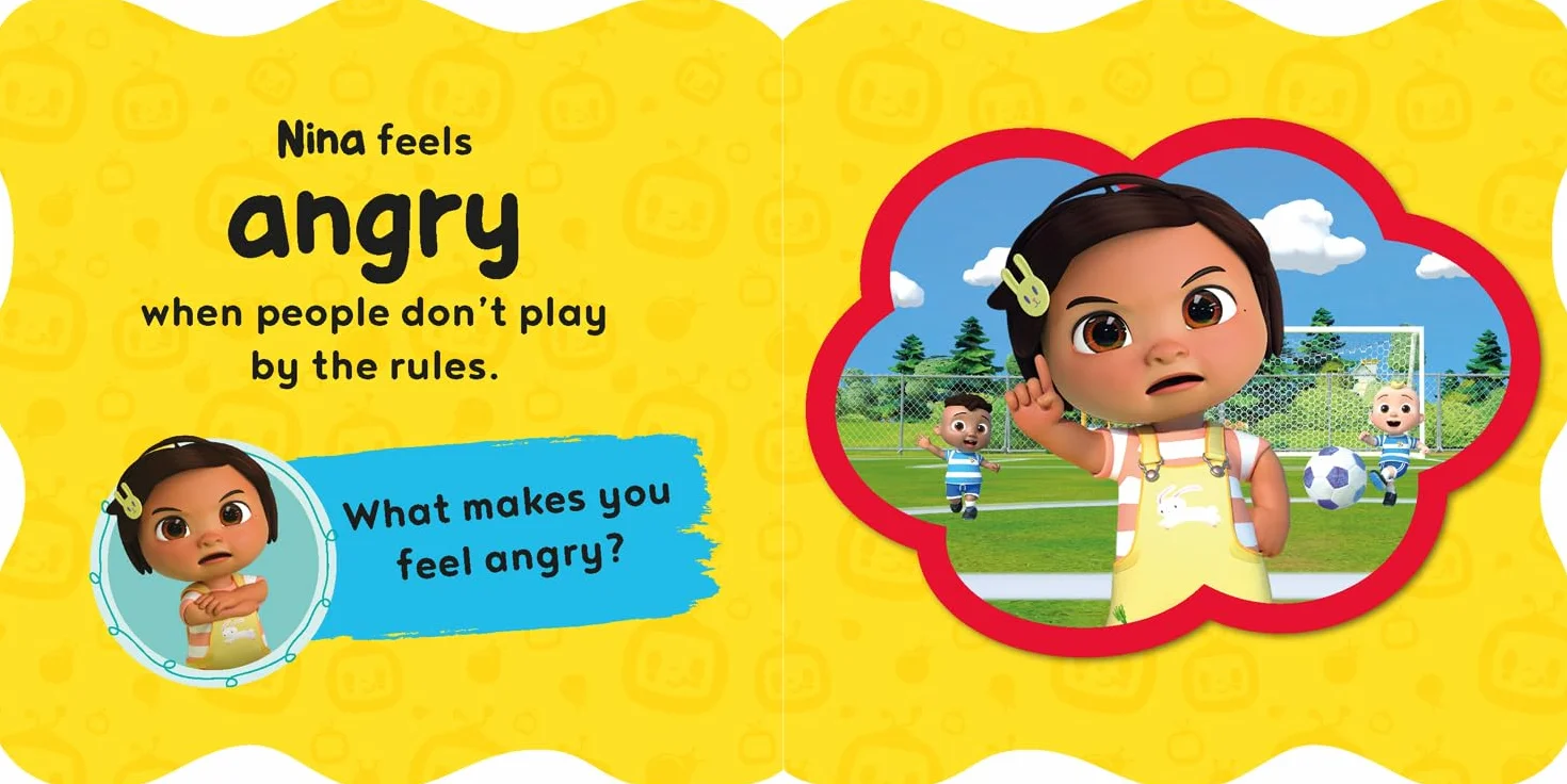 CoComelon: Feelings: Discover feelings and emotions with JJ and friends in this fun, early-learning illustrated board book for children aged 1, 2, 3 and 4 years