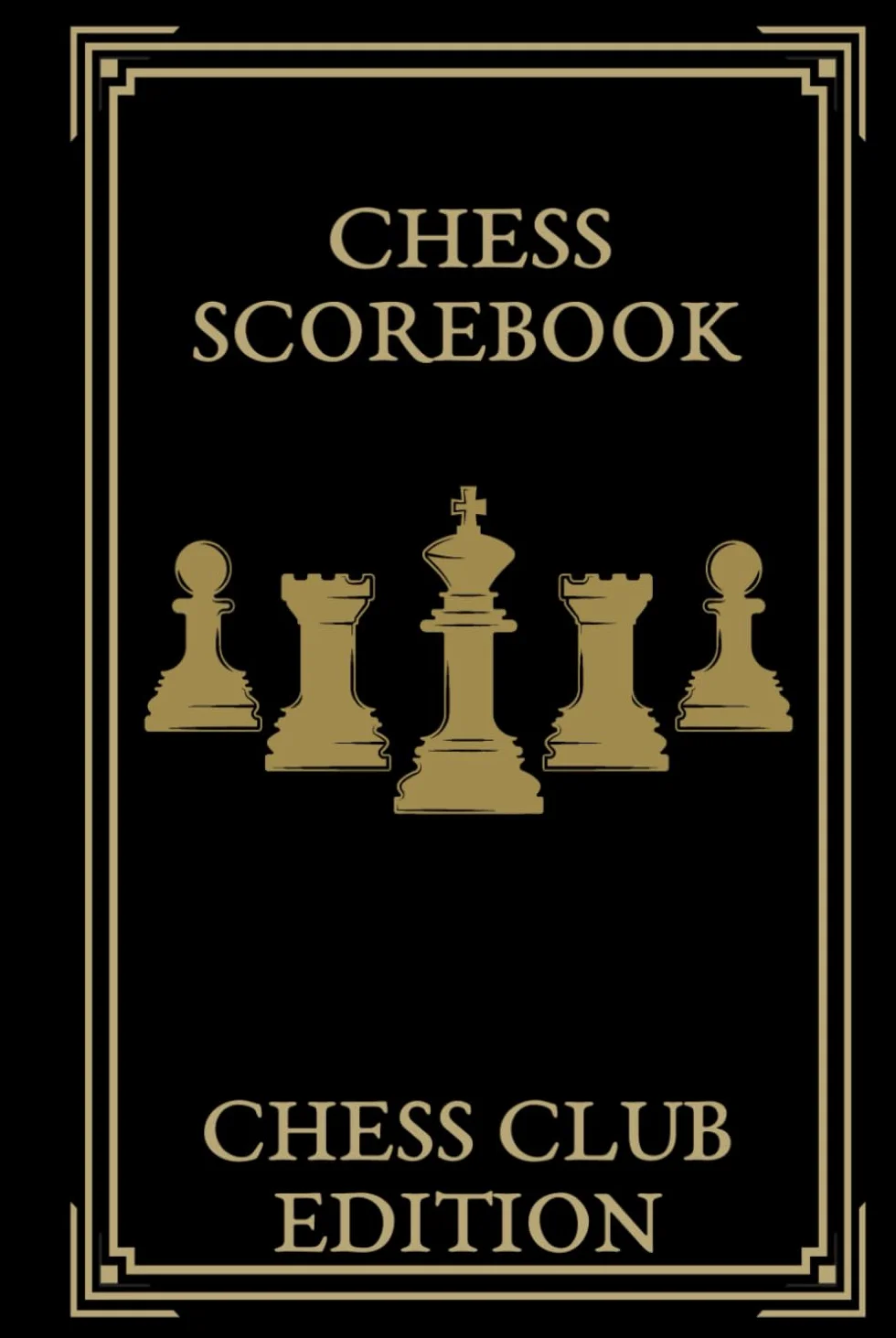 Chess Scorebook: Chess Club Edition