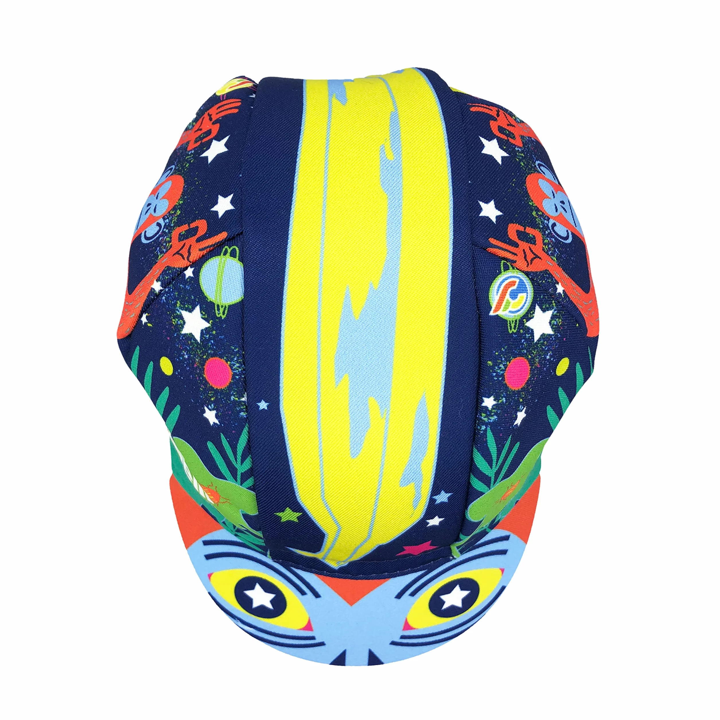 Cinelli LIDA Czapka rowerowa Ziruffo, Jungle Zen, jeden rozmiar