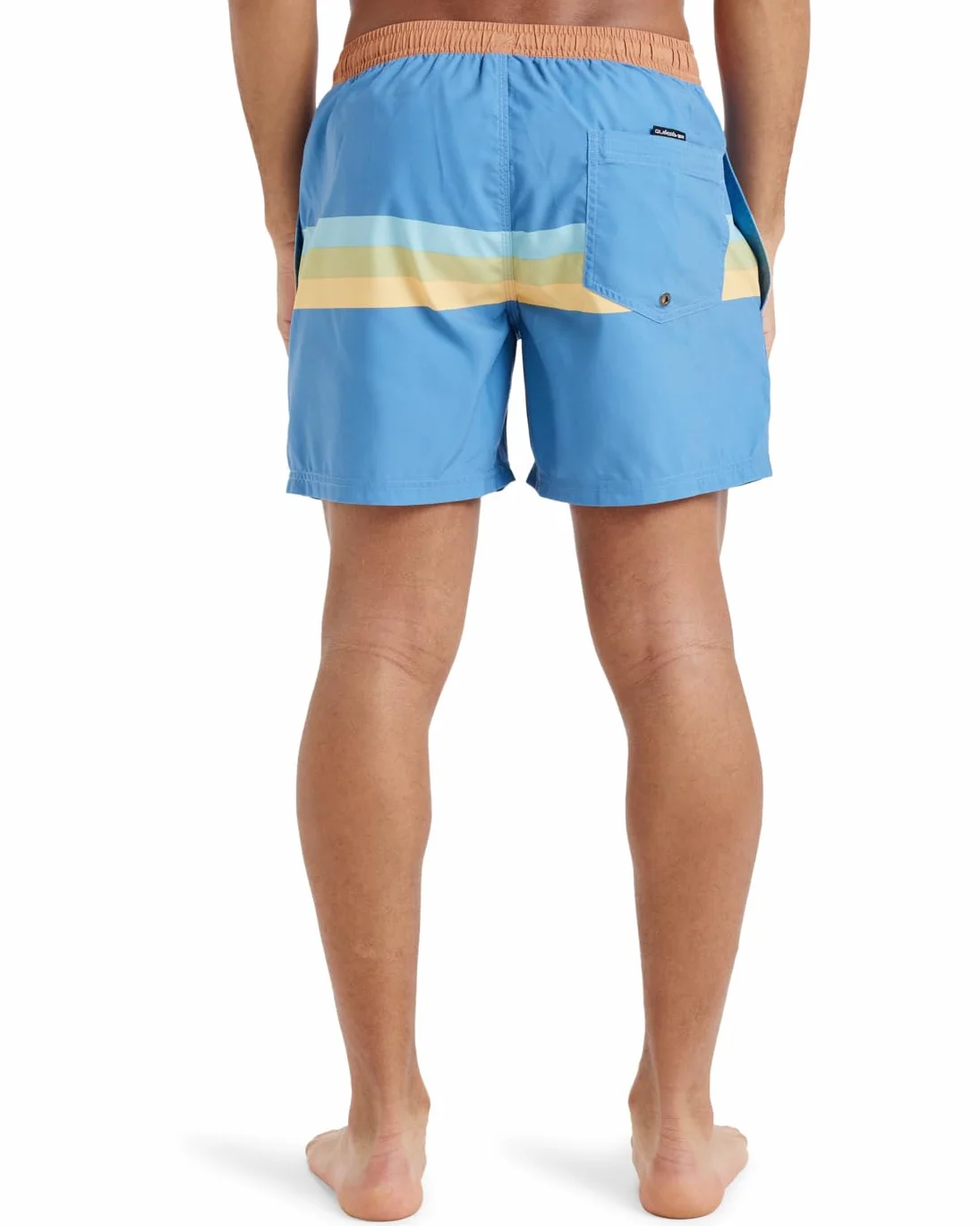 Quiksilver Boardshorts EVERYDAY STRAIGHT VOLLEY 15 męskie niebieskie L, Coronet niebieski pasek retro, L