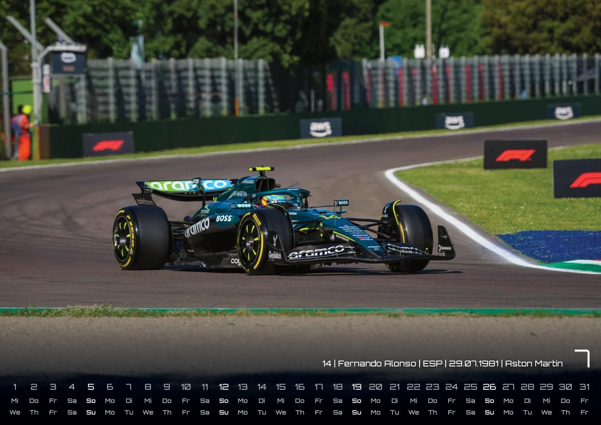 Formel 1 - Grand Prix - 2026 - F1 Kalender DIN A2: Der Wandkalender für alle Fans der Königsklasse auf vier Rädern für das Jahr 2026 im extragroßen Format DIN A2 (ca. 60 x 42 cm)!