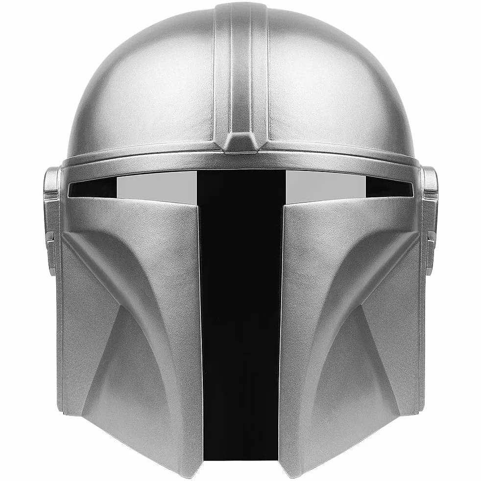 Mandalorian Helmet, maska na całą twarz z PCW, luksusowy kask dla dorosłych, kask na imprezę Halloween, odgrywanie ról, dla kobiet i mężczyzn