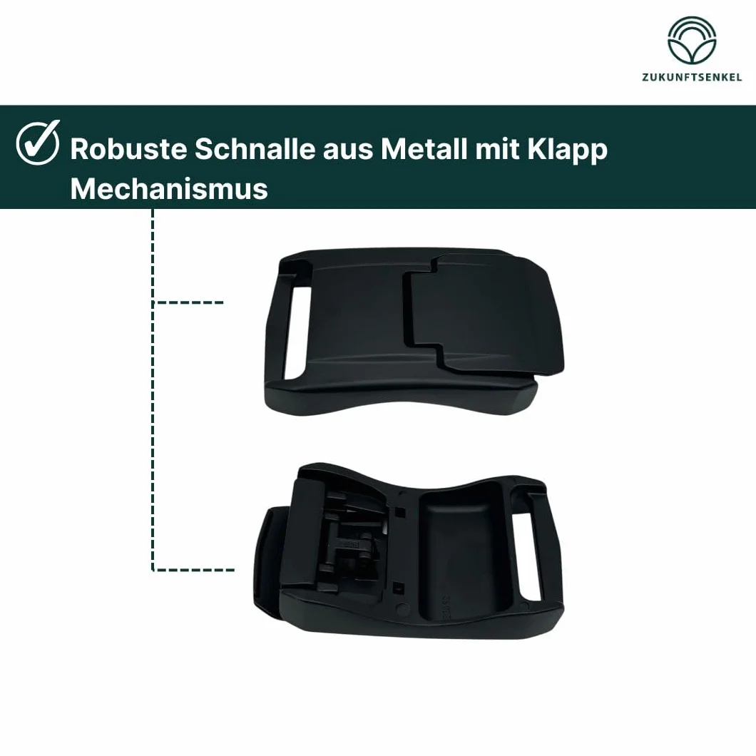 Klamra do paska męska 40 mm składana klamra klamra automatyczna klamra metalowa sprzączka wojskowy pasek materiałowy klamra taktyczna metal