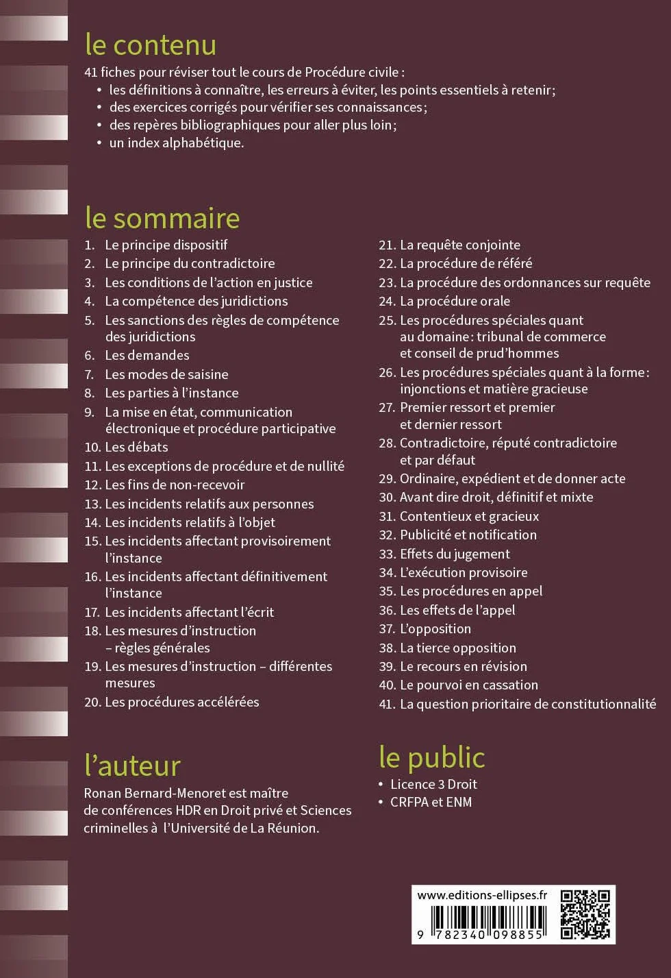 Fiches de procédure civile: A jour au 31 juillet 2024