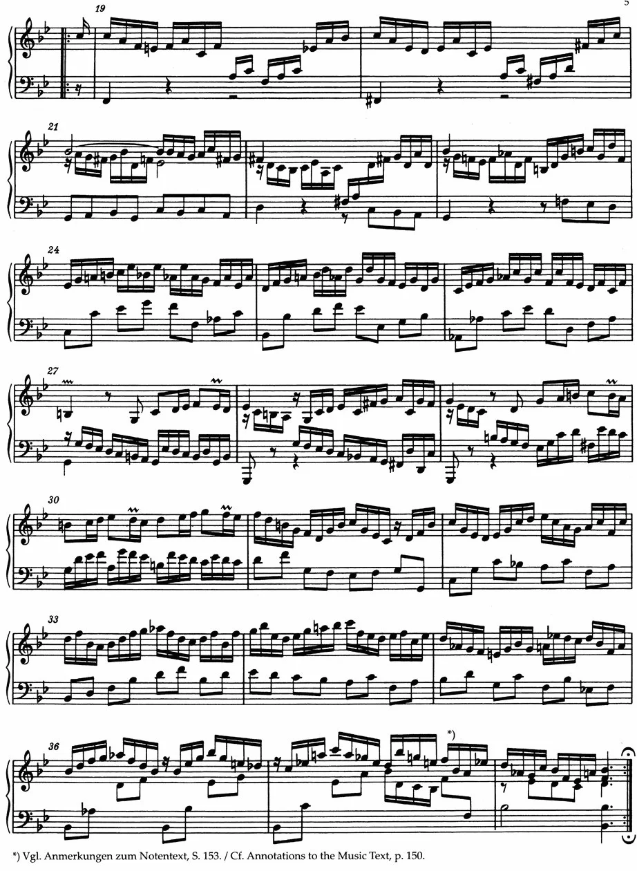 Partitas (6) BWV 825-830 Sans doigtés --- Piano