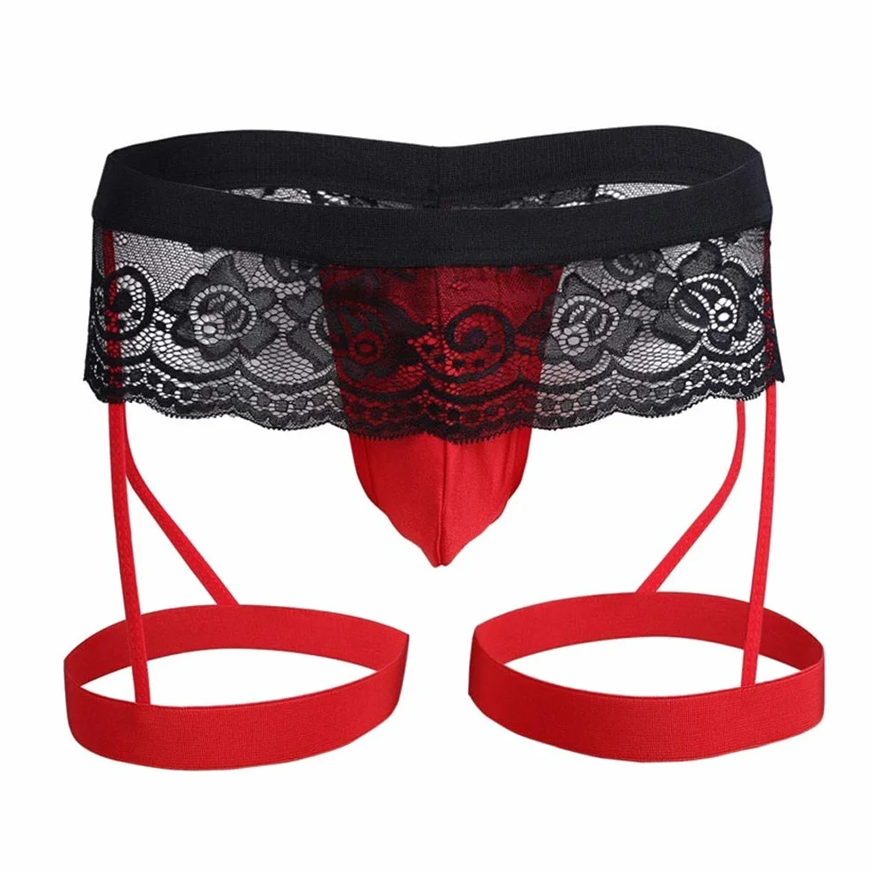 Męska bielizna koronkowa stringi stringi eleganckie na niezapomniane chwile