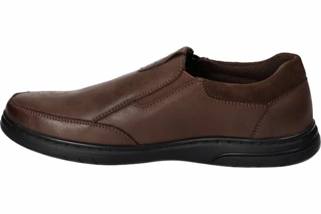 CY77 SOLIDNE PÓŁBUTY WSUWANE CASUAL BUTY MĘSKIE SKÓRZANE BK 41