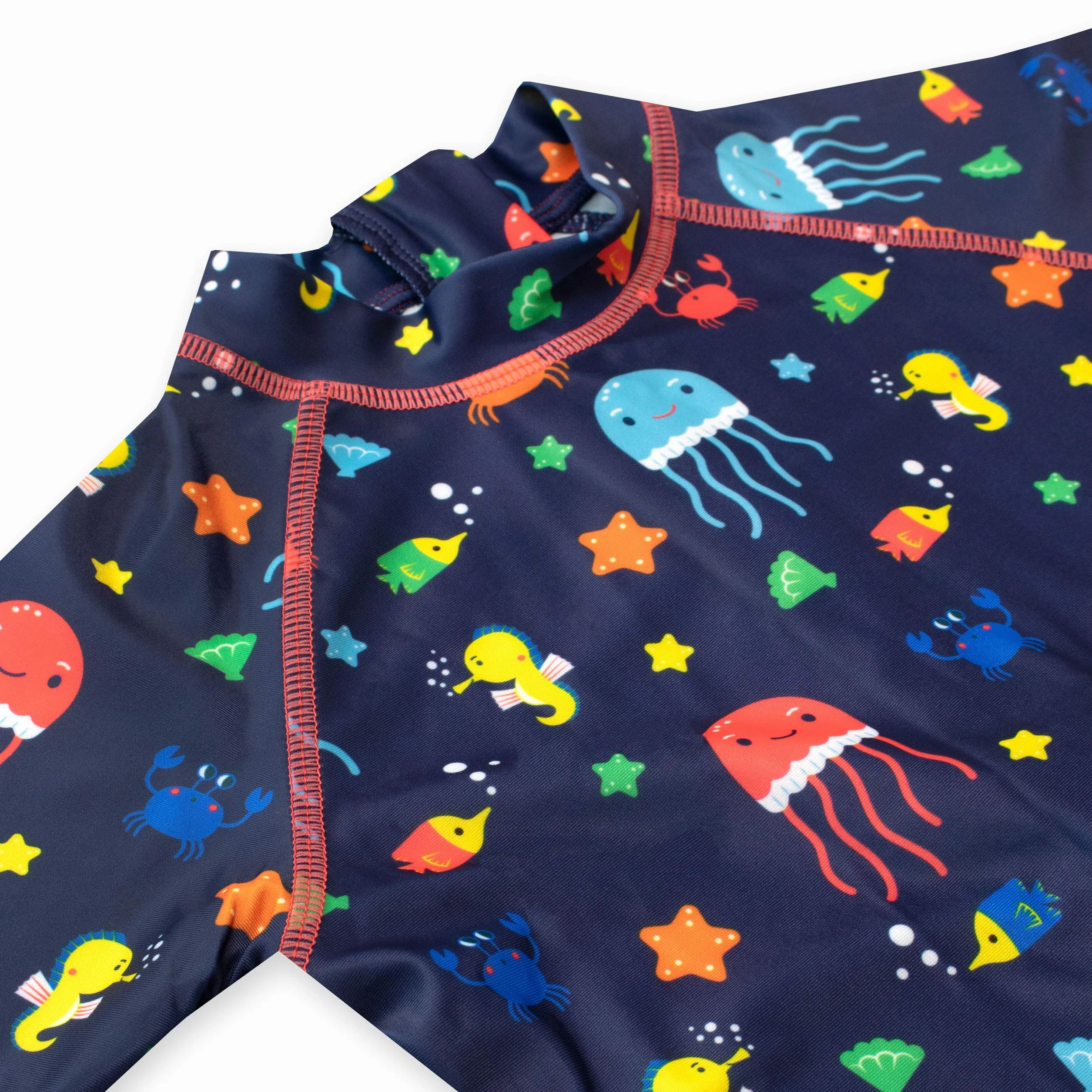 Harry Bear Chłopcy Kostium Surfingowy Życie Morskie