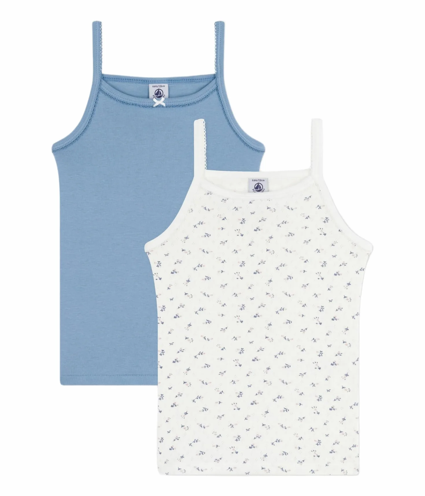 Petit Bateau Bielizna DZIEŃ Dziewczynki 2 Cab Trou