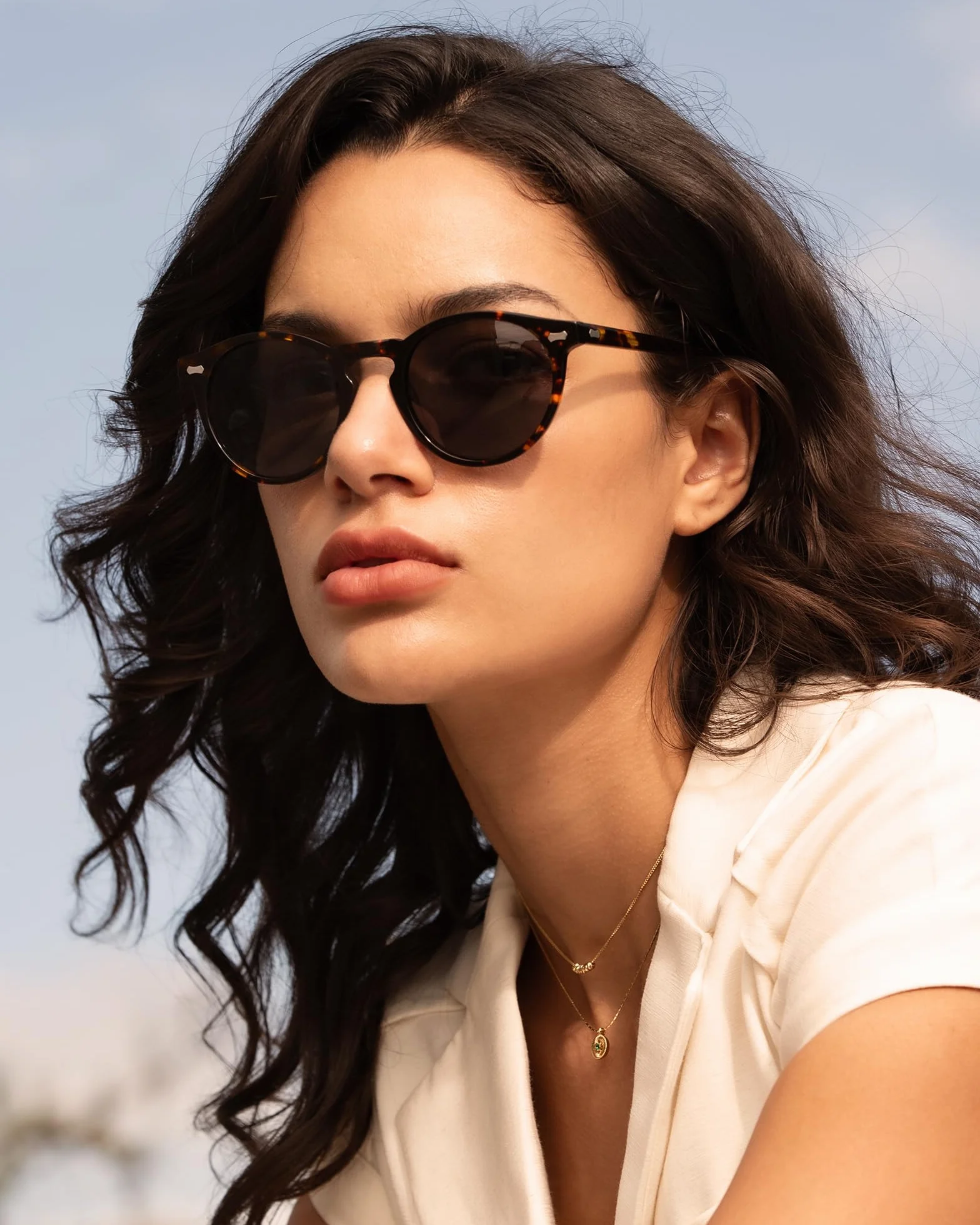 CARFIA Damskie okulary przeciwsłoneczne w stylu retro, polaryzacyjne, UV 400, do jazdy samochodem, wędkowania, podróży, oprawki z acetatu