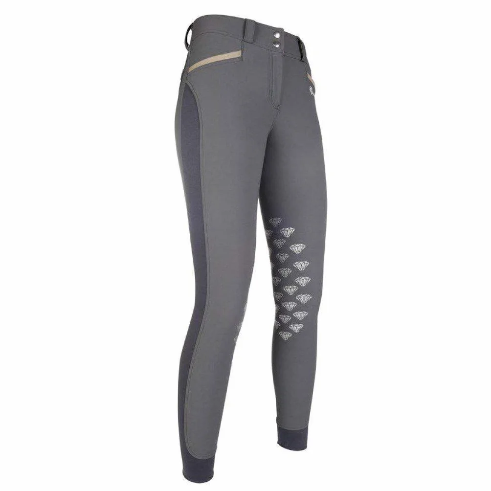 HKM Damskie spodnie Diamonds Eva Pink Star, Rosa, 42